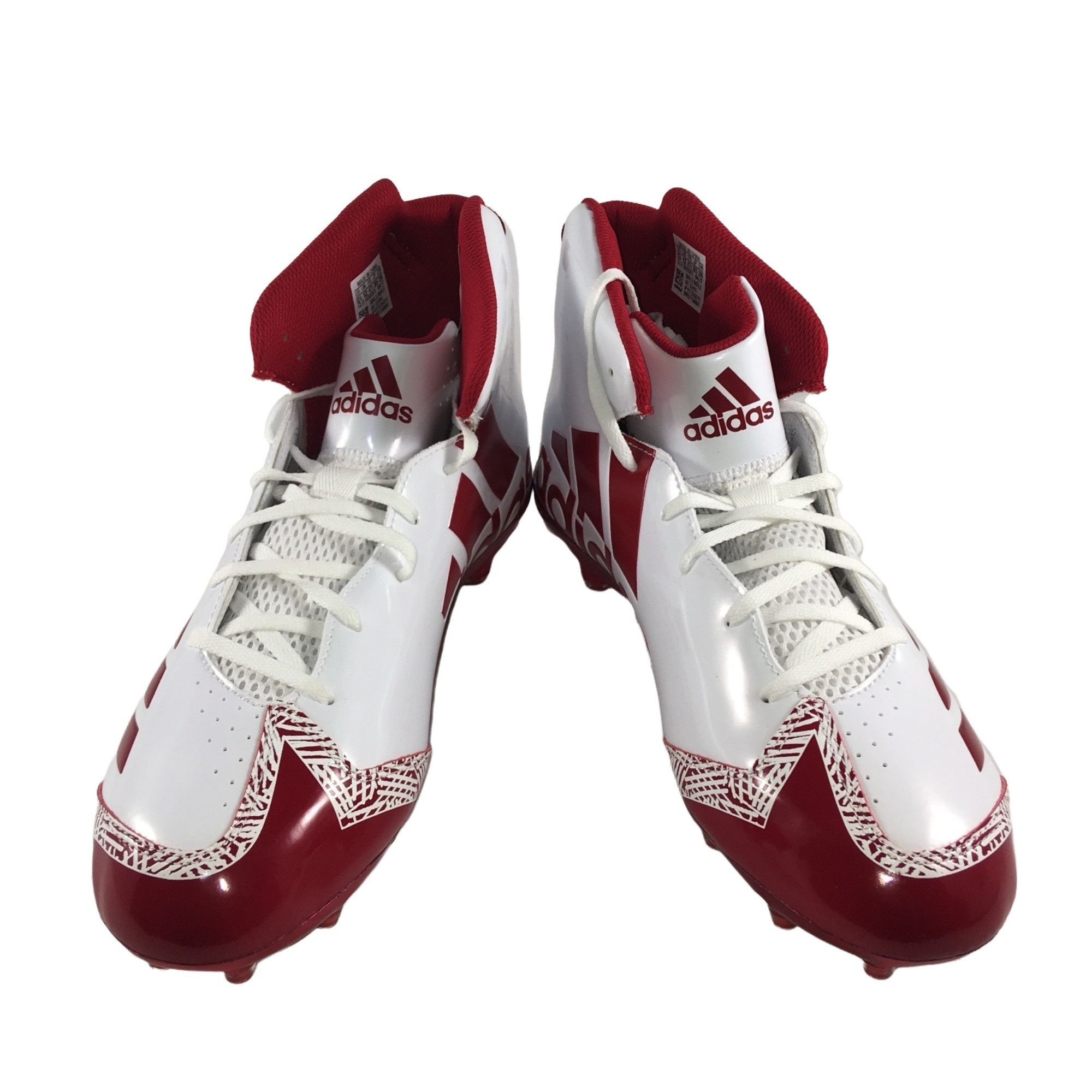 Adidas ADIDAS SM FREAK X CARBON HIGH NCA WHITE/RED CLEATS CG4995 ME Size US 12.5 / EU 45-46 - 3 Thumbnail