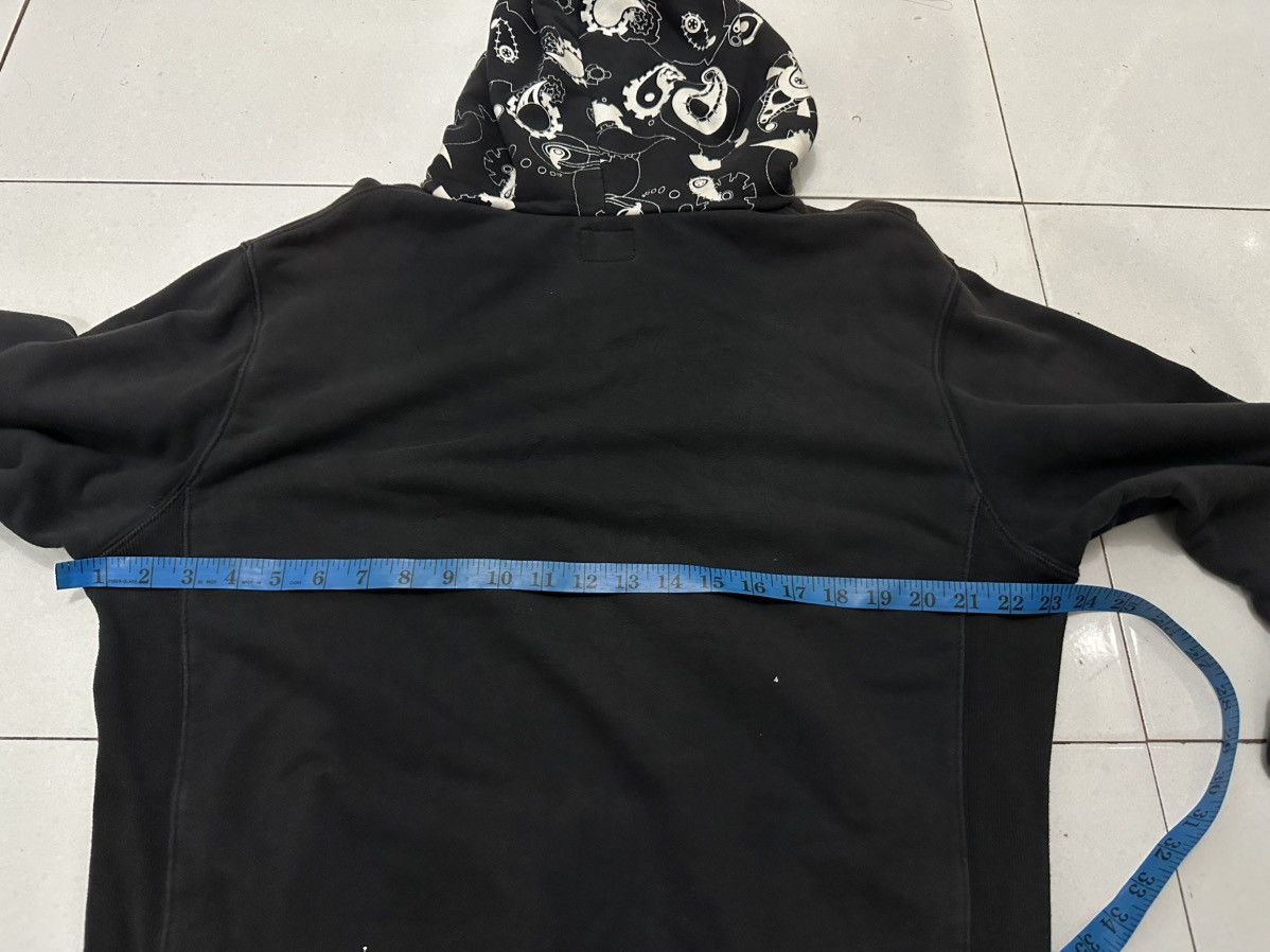 Stussy VTG Distress Stussy Paisley Pullover Hoodie Size US L / EU 52-54 / 3 - 10 Thumbnail