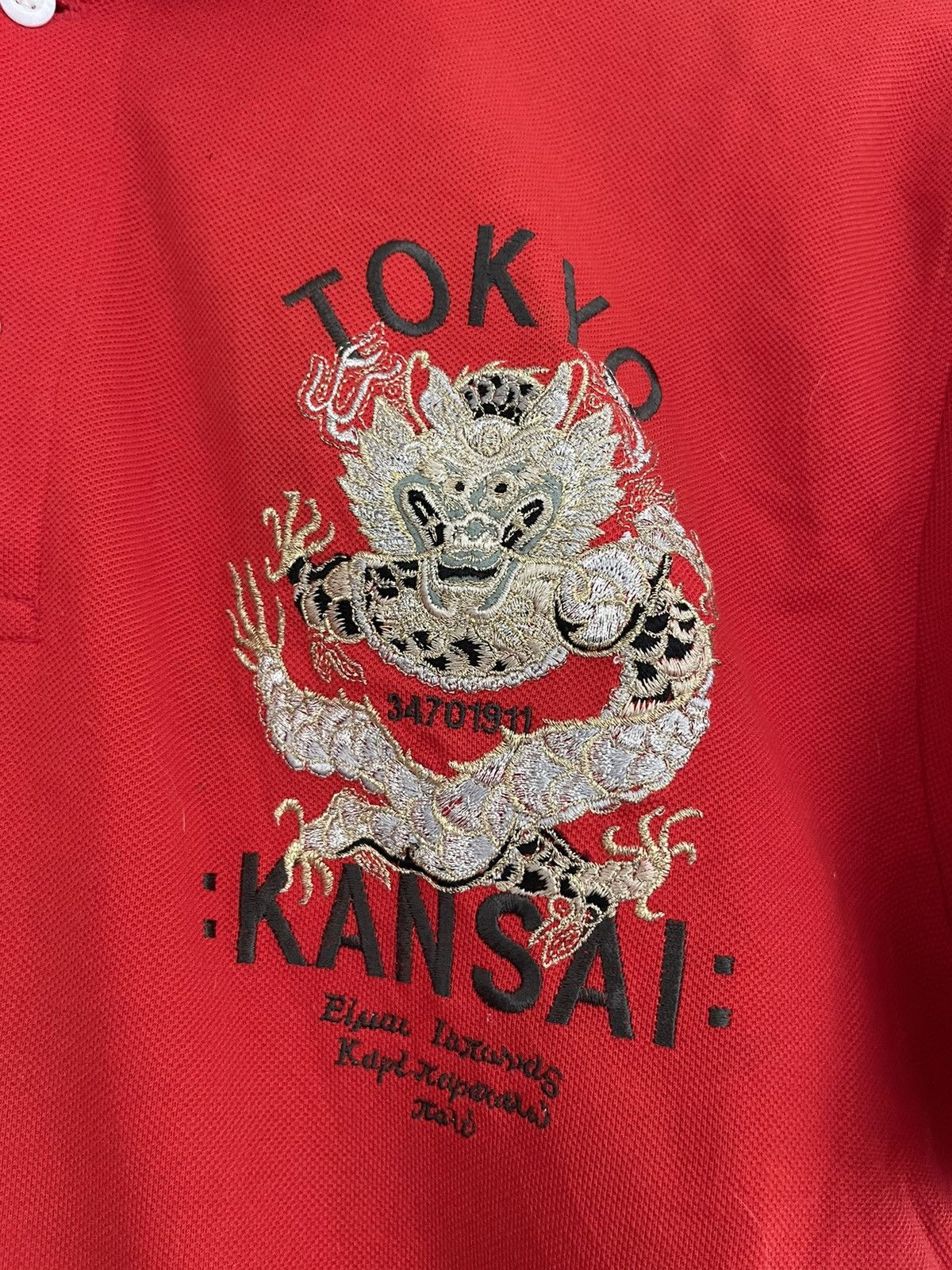 Japanese Brand × Kansai Yamamoto Kansai Man Embroidery Patches Kansai Company Size US L / EU 52-54 / 3 - 4 Thumbnail