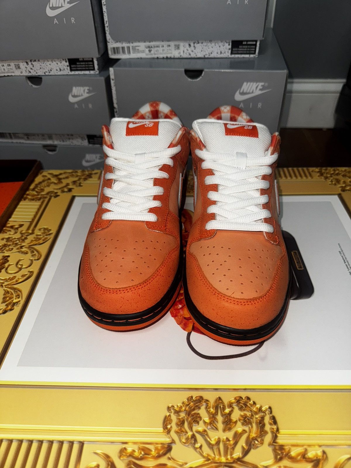 CNCPTS × Nike Orange Lobster Special Box Size US 11 / EU 44 - 3 Thumbnail