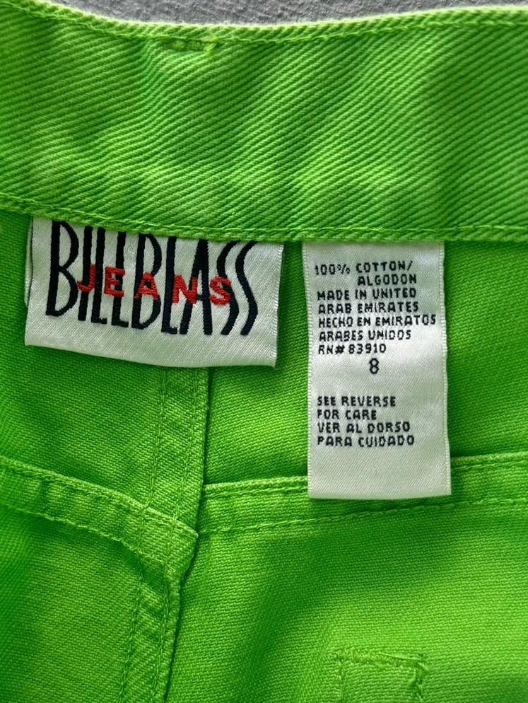 Bill Blass Bill Blass Green Jean Short Size 32" / US 10 / IT 46 - 3 Thumbnail