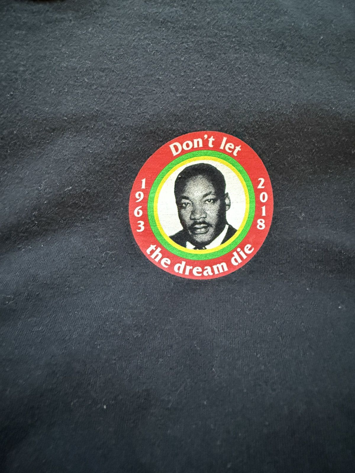 Supreme Supreme SS18 Martin Luther King Jr. Dream Tee Black Medium Size US M / EU 48-50 / 2 - 4 Thumbnail