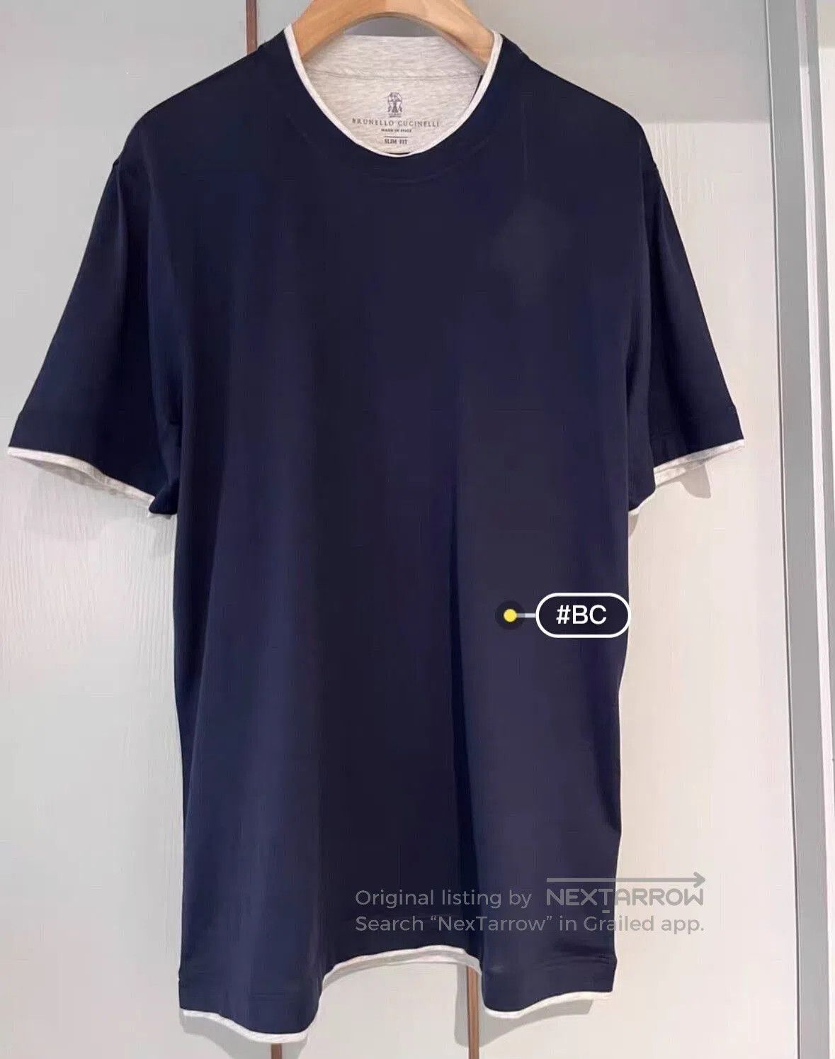 Brunello Cucinelli Brunello Cucinelli Men's Short Sleeve T-Shirt. Size US M / EU 48-50 / 2 - 4 Thumbnail