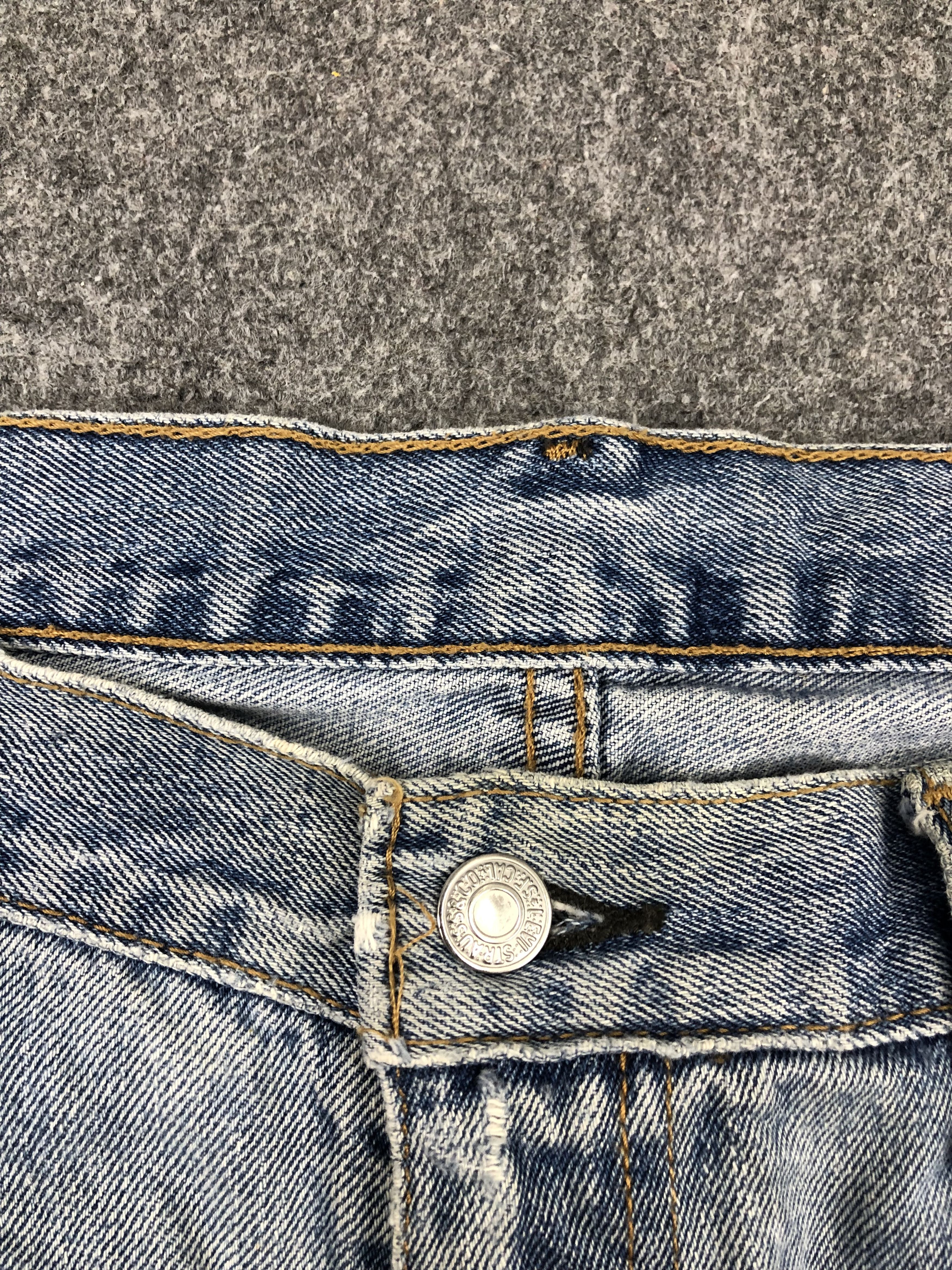 Levi's Light Wash Vintage Levis 550 Jeans DP1488 Size US 40 / EU 56 - 13 Thumbnail