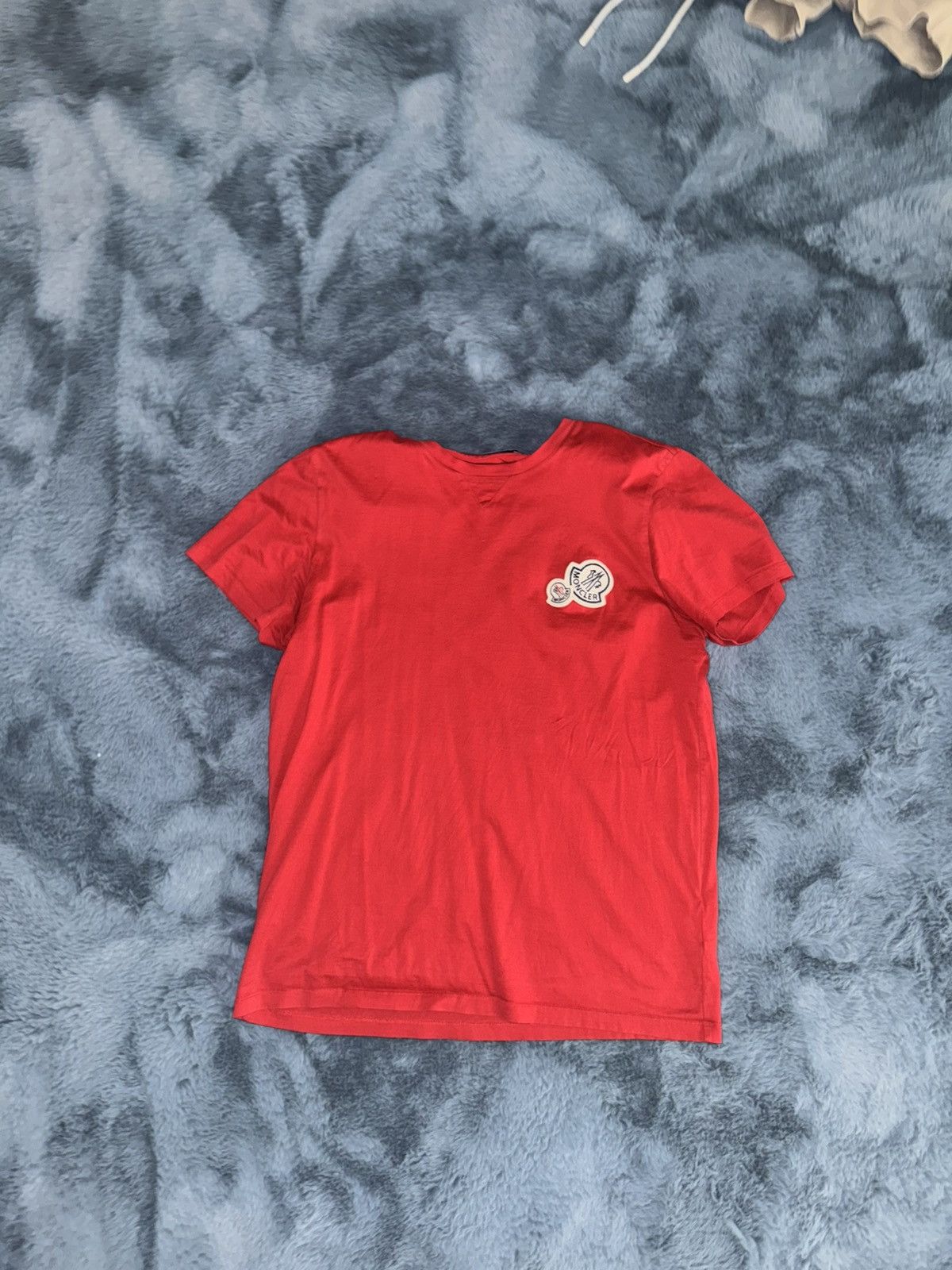 Moncler Moncler double logo tee Size US M / EU 48-50 / 2 - 1 Thumbnail