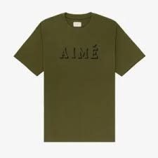 Aime Leon Dore o1mle0526 Shadow Logo T-Shirt in Olive Green Size US XL / EU 56 / 4 - 1 Preview