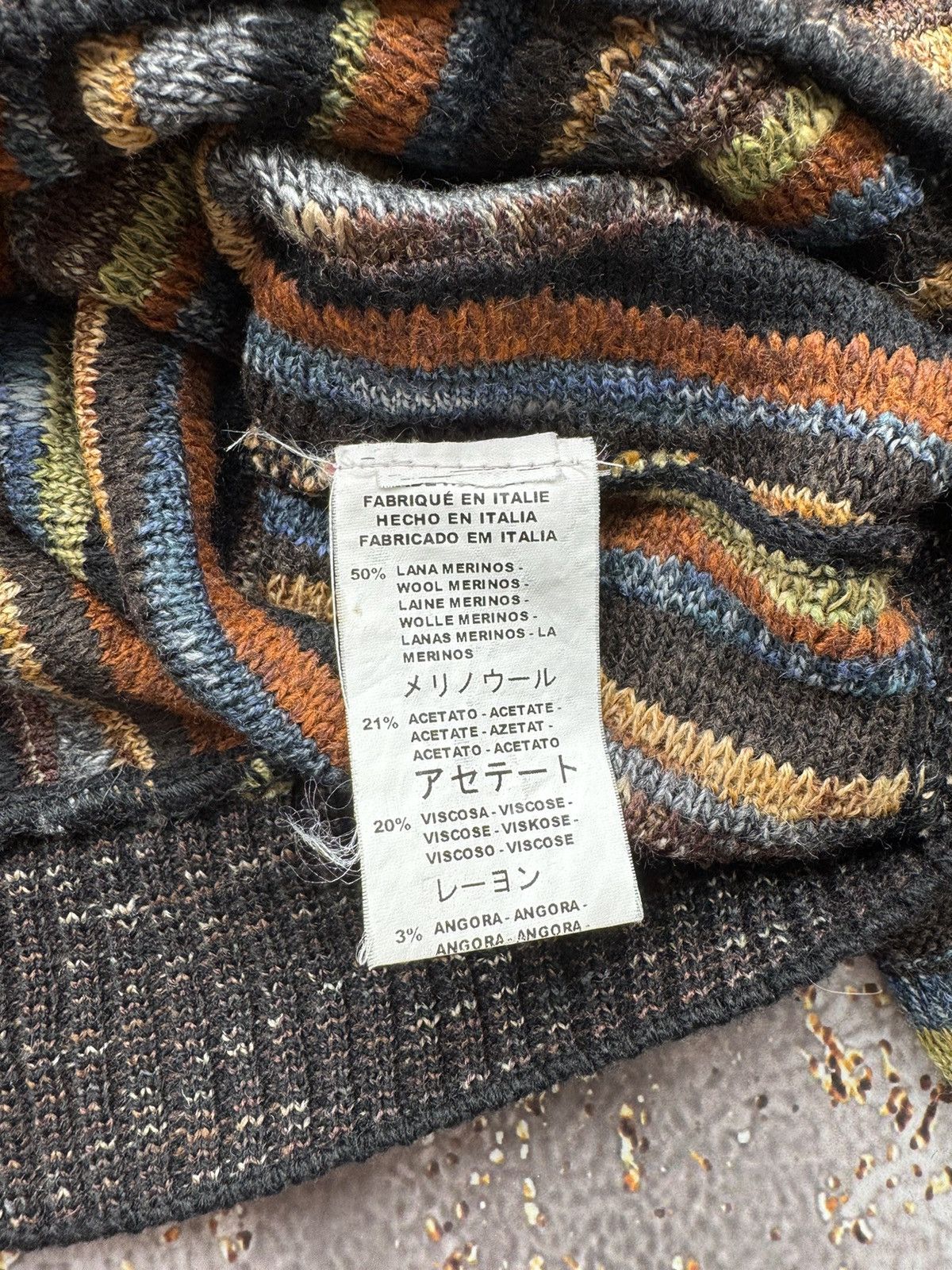 Missoni Missoni Vintage Wool Knit Sweater - thick and soft fabric Size US L / EU 52-54 / 3 - 5 Thumbnail