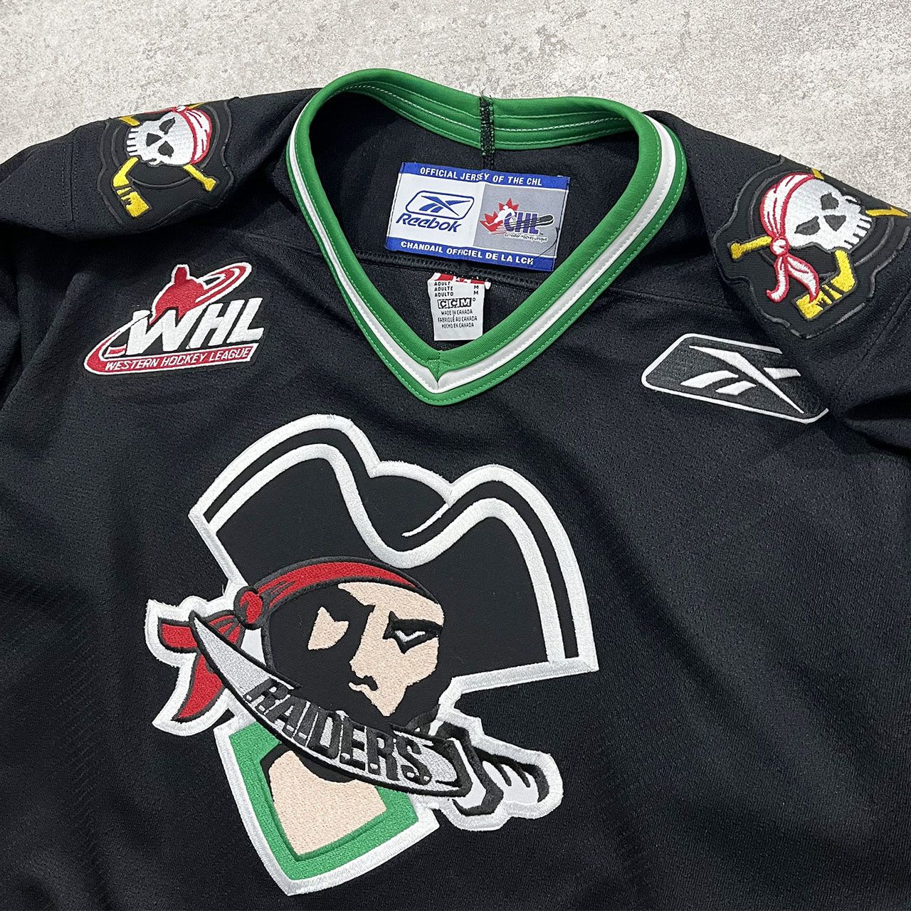 Ccm × Vintage WHL PRINCE ALBERT RAIDERS CCM HOCKEY JERSEY Size US M / EU 48-50 / 2 - 2 Thumbnail