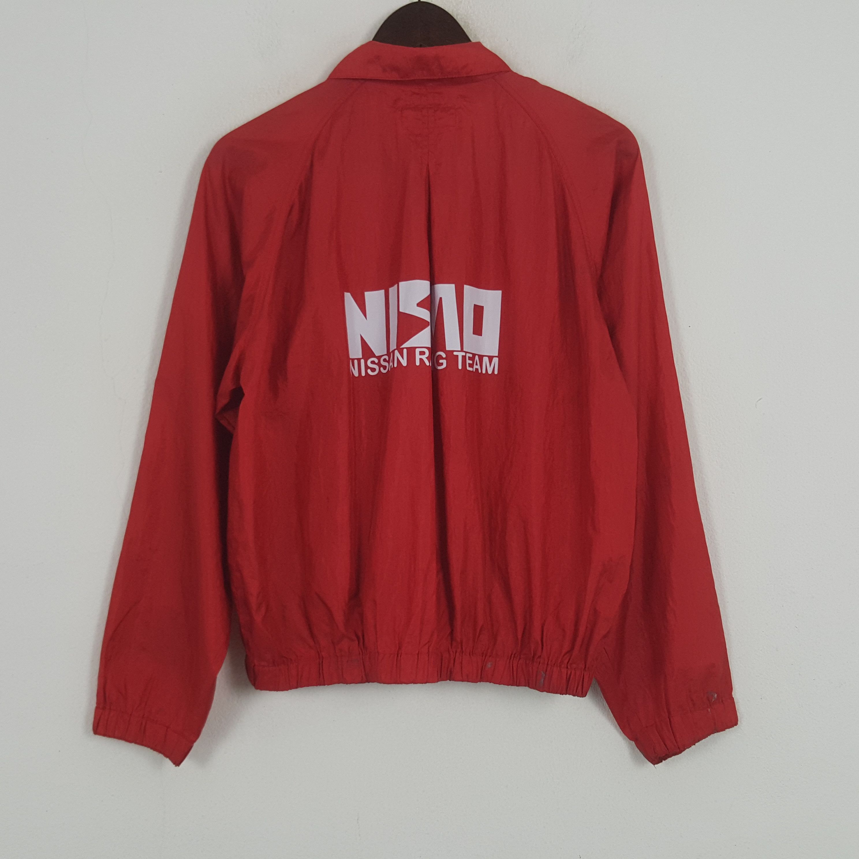 Vintage Vintage Dunlop x Custom Nismo Nissan Logo Windbreaker Jacket Size US M / EU 48-50 / 2 - 1 Thumbnail