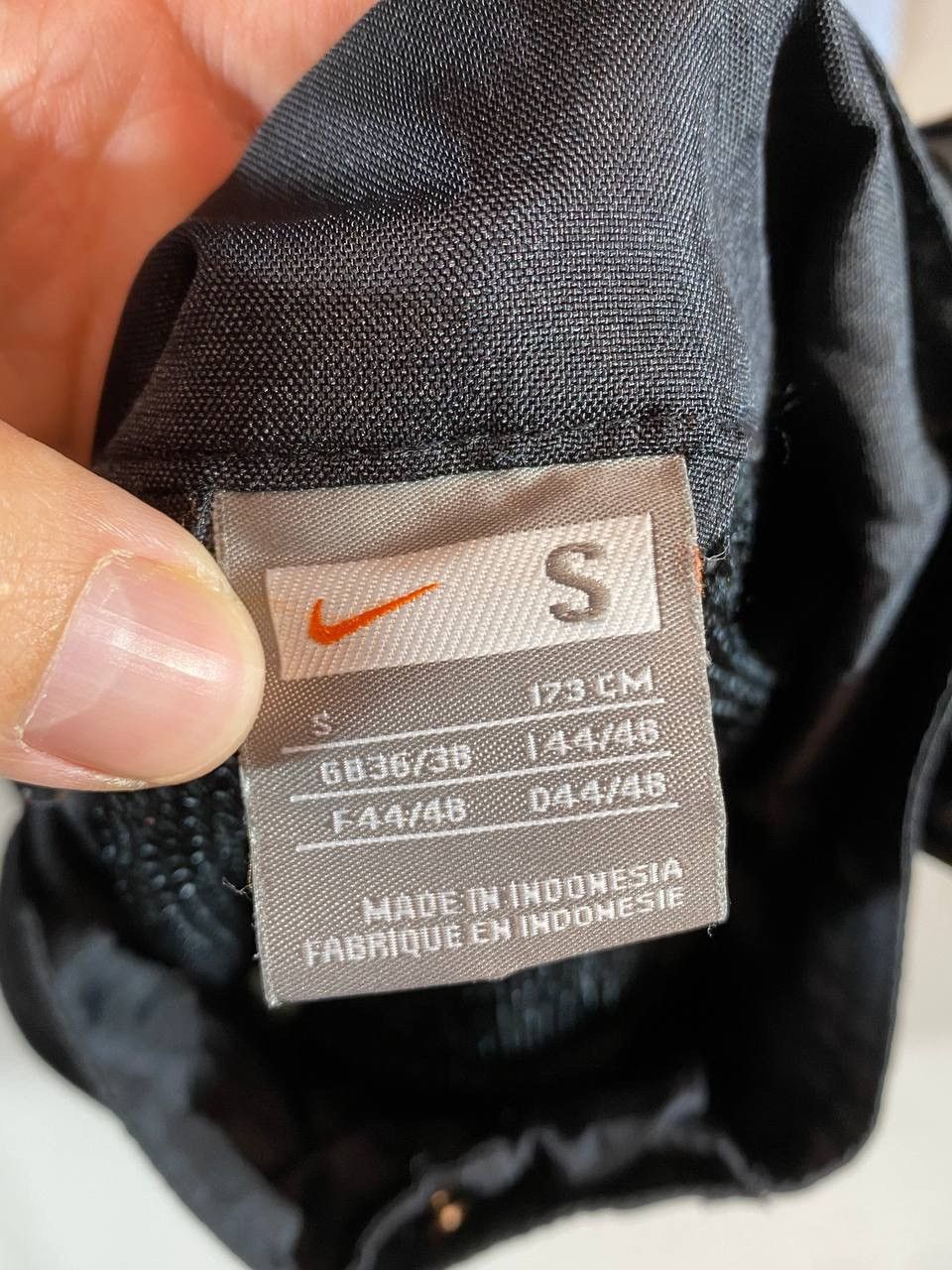 Nike × Vintage 90s Nike Team Retro Hooded Track Jacket Swoosh Logo Rare Size US L / EU 52-54 / 3 - 11 Thumbnail