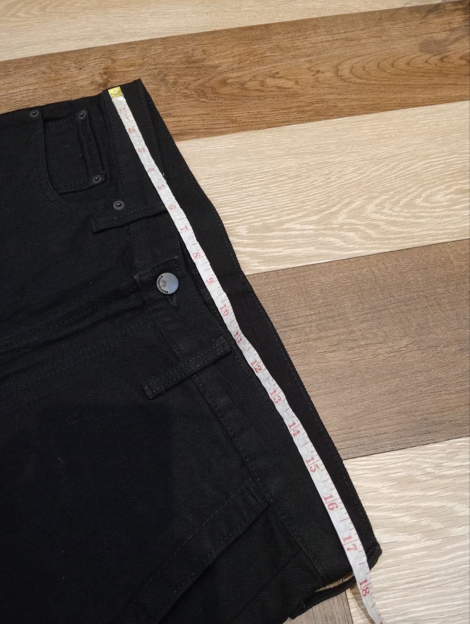 Maison MIHARA YASUHIRO GU MIHARAYASUHIRO GOOD INSPIRATION BLACK JEANS Size US 35 - 12 Thumbnail