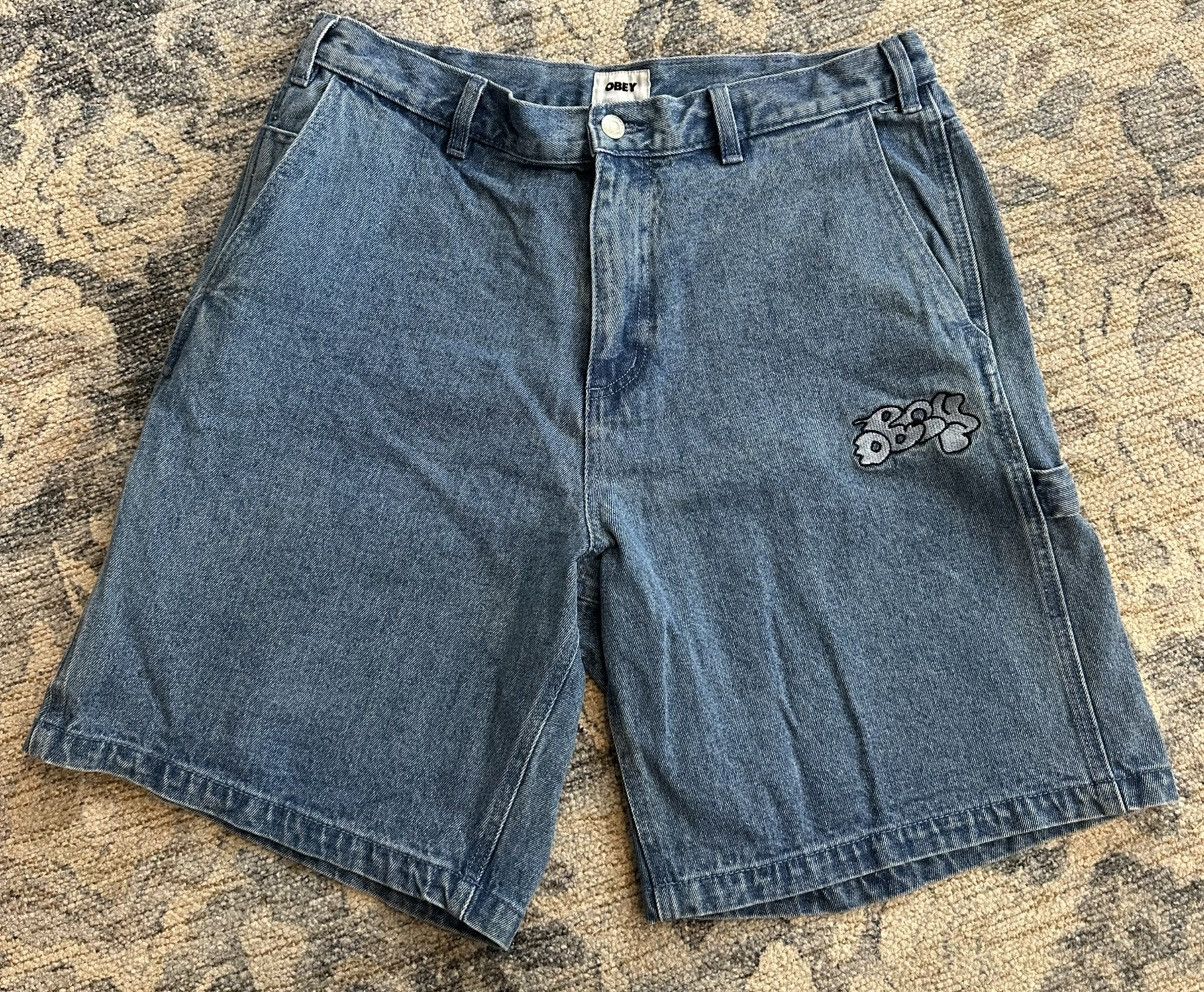 Obey Obey jorts size 34 mens Size US 34 / EU 50 - 1 Thumbnail