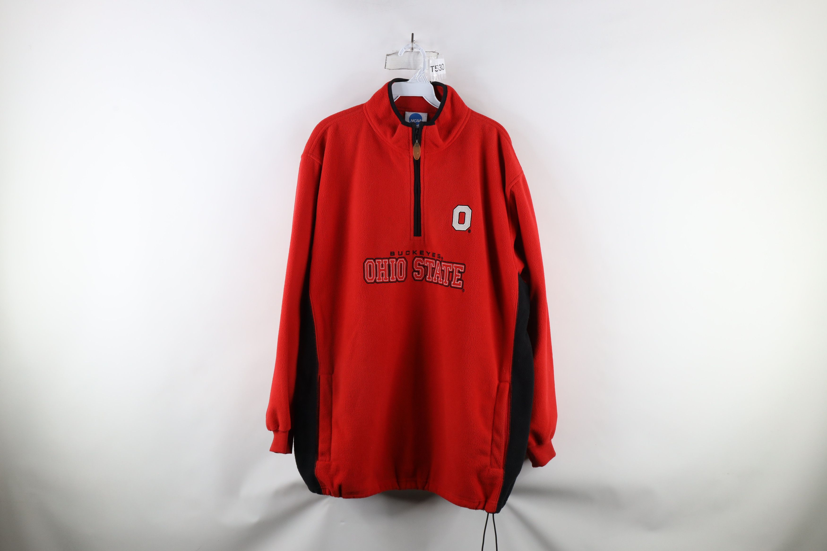 Vintage Vintage State University Half Zip Fleece Pullover Sweater Size US L / EU 52-54 / 3 - 1 Thumbnail