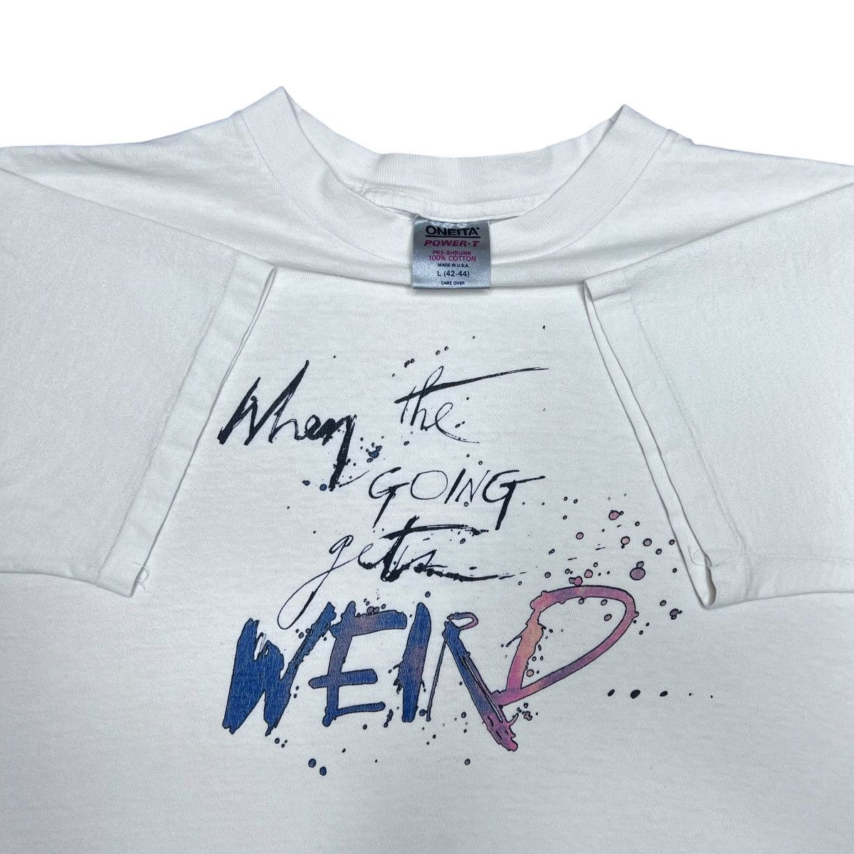 Other 1983 Weird Turn Pro Hunter S Thompson Ralph Steadman Art Tee Size US L / EU 52-54 / 3 - 3 Thumbnail
