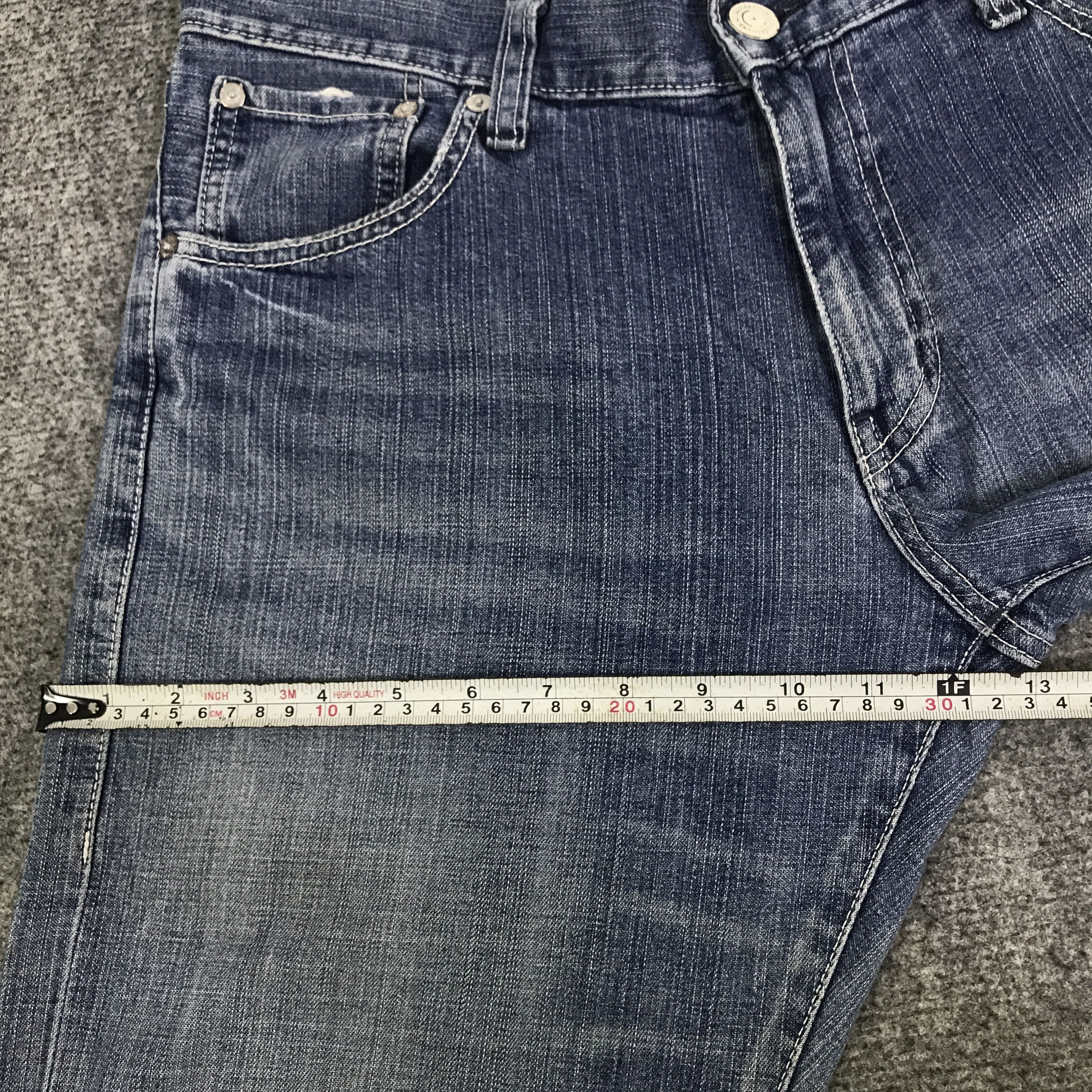 Uniqlo japanese uniqlo denim denim jeans K118B21 Size US 32 / EU 48 - 9 Thumbnail
