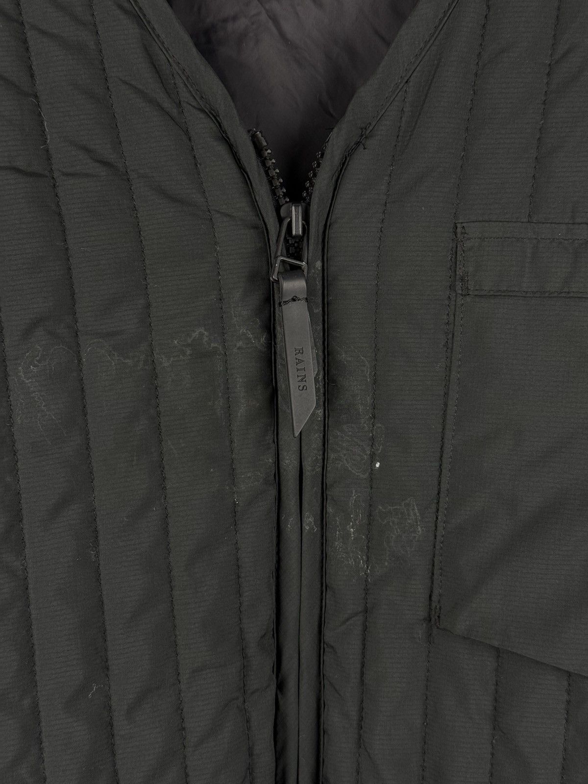 Rains Rains Unisex Nylon Quilted Full Zip Layer Jacket Size Xs / S Size US XS / EU 42 / 0 - 10 Thumbnail