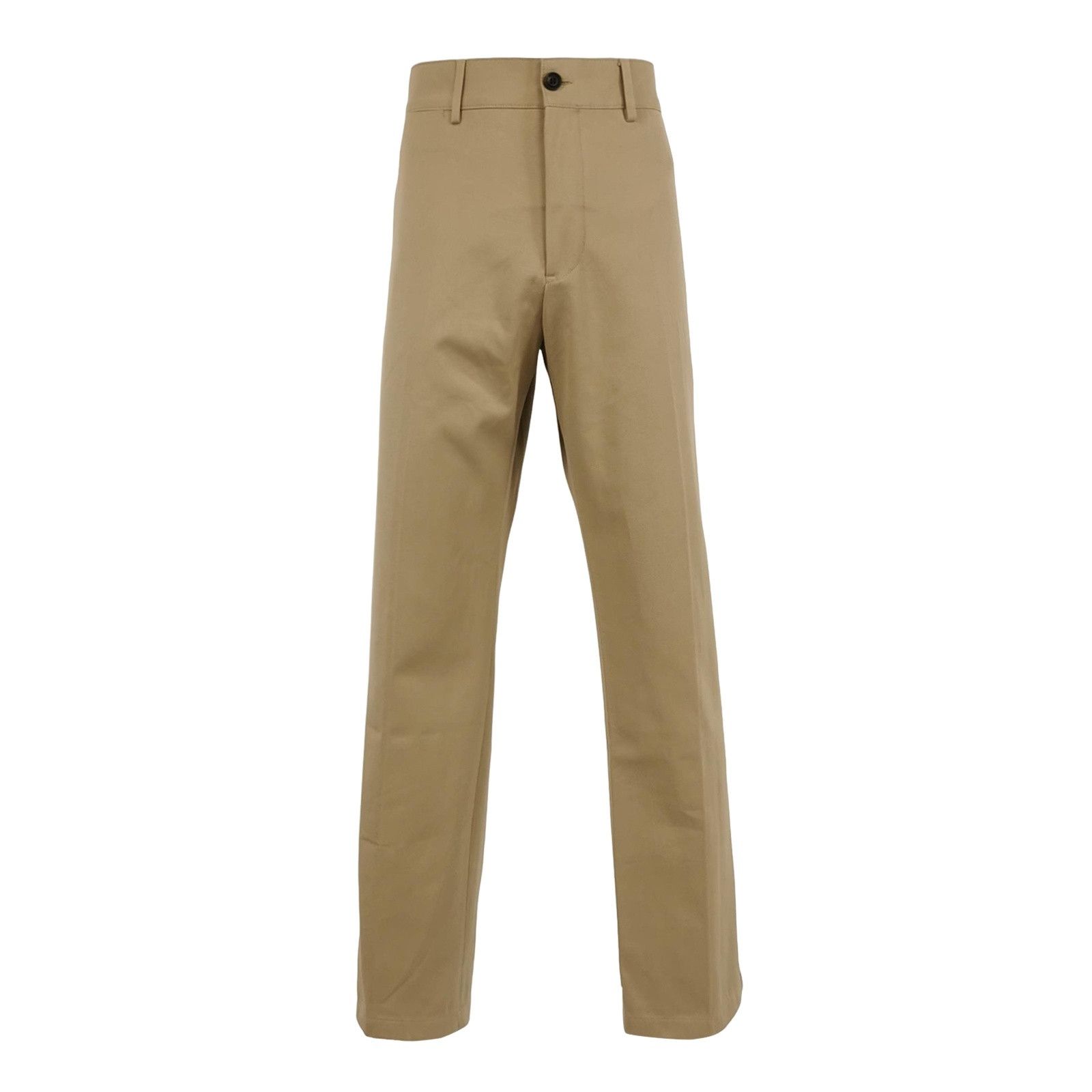 Burberry Burberry Solid Cotton Blend Trousers Size 40 Size US 40 / EU 56 - 1 Thumbnail