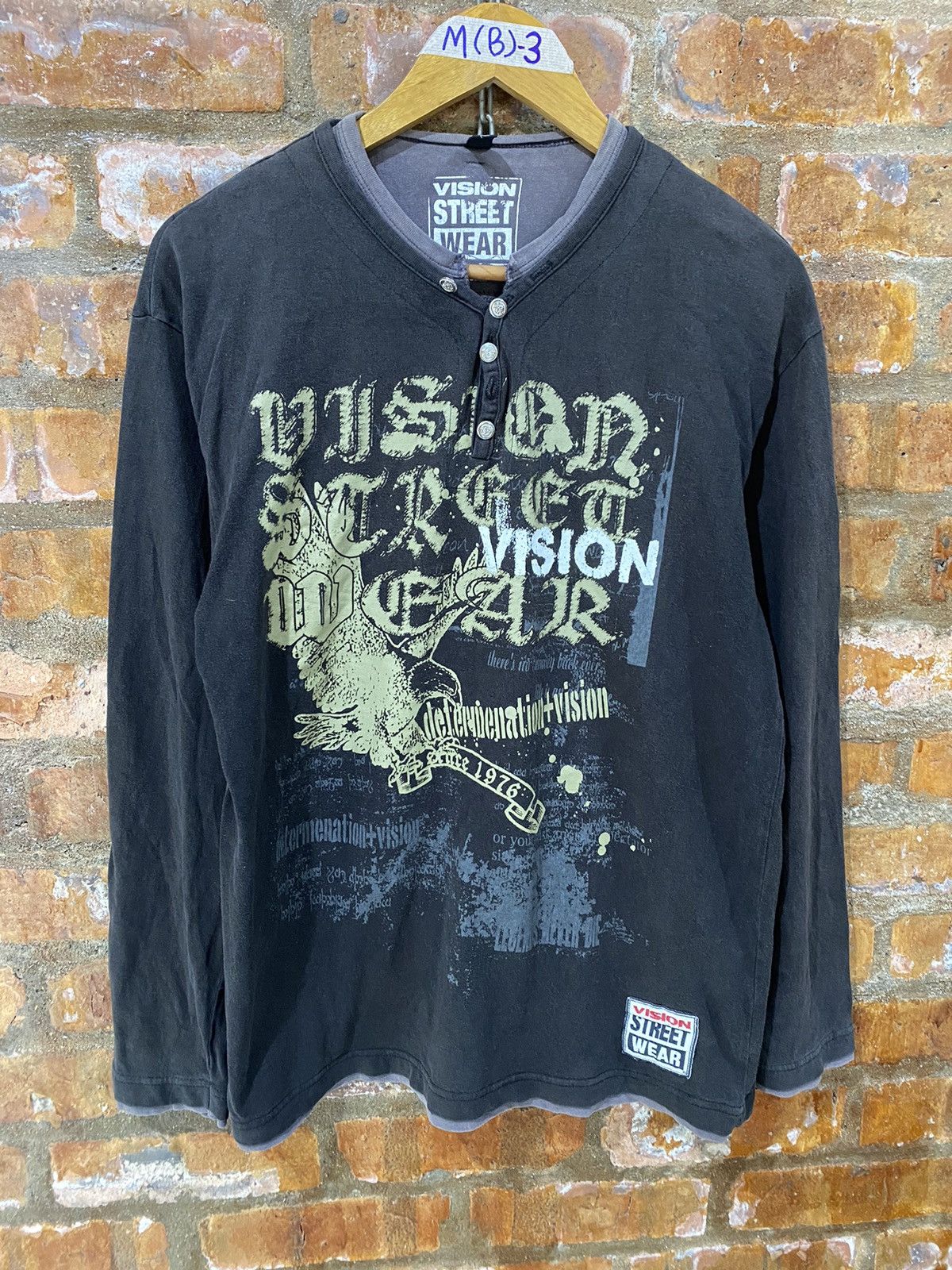 Seditionaries × Vintage × Vision Streetwear 2000s Vision punk and anarchy shirt Size US L / EU 52-54 / 3 - 2 Thumbnail