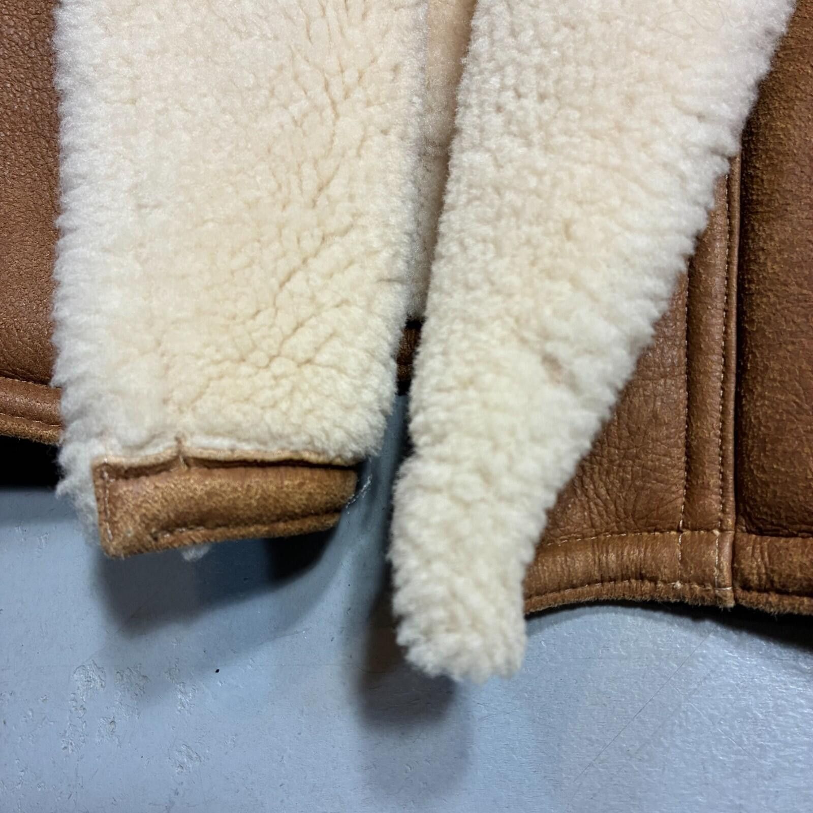 Other Texas Tanning Shearling Rancher Coat 70s Size US L / EU 52-54 / 3 - 6 Thumbnail