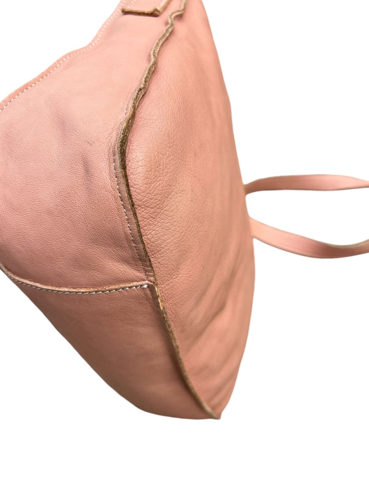 Leather Vintage Margaret Howell Scratches Patina Cowhide Leather Bag Size ONE SIZE - 15 Thumbnail