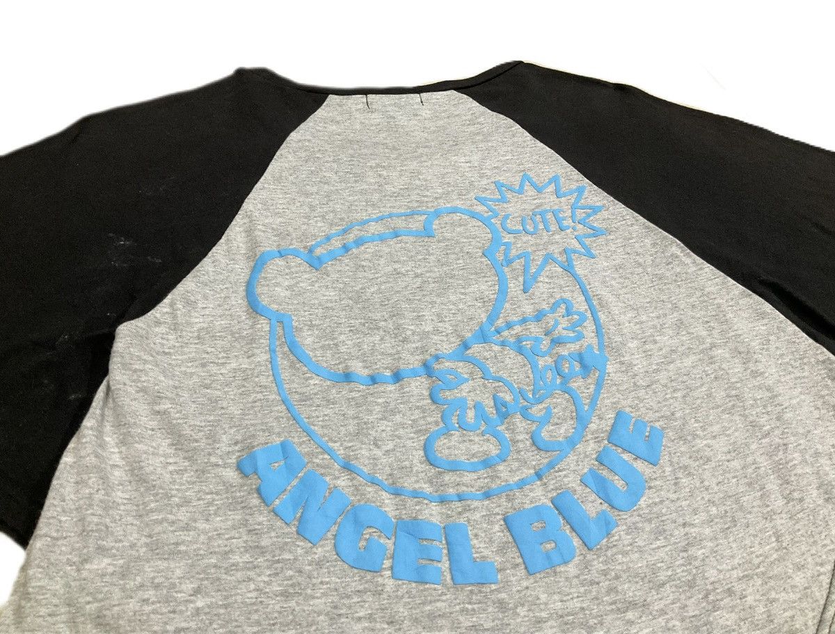 Hysteric Glamour 🔥Youth Y2K Angel Blue Batwing Shirt Size 150 Size XS / US 0-2 / IT 36-38 - 2 Thumbnail