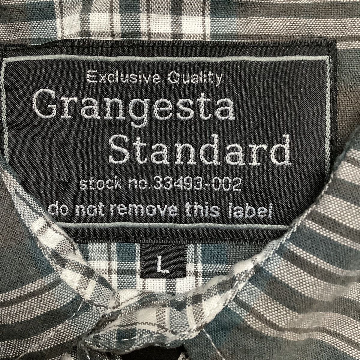 If Six Was Nine × KMRii × Le Grande Bleu (L.G.B.) Vintage Grangesta Standard Japan Mesh Punk Anarchy Poem Y2K Size US L / EU 52-54 / 3 - 7 Thumbnail