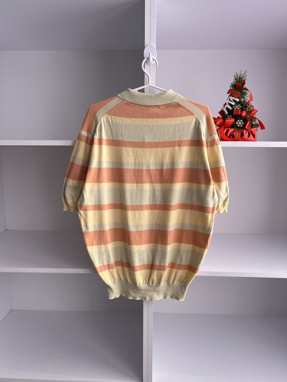 Burberry × Vintage Vintage Burberry old money style polo shirt Size US M / EU 48-50 / 2 - 10 Thumbnail