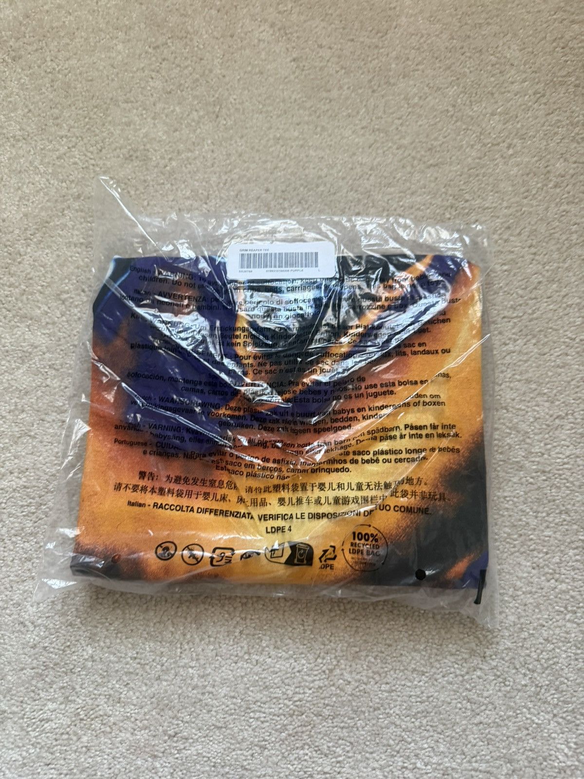 Supreme Supreme Reaper tee Size US L / EU 52-54 / 3 - 4 Thumbnail