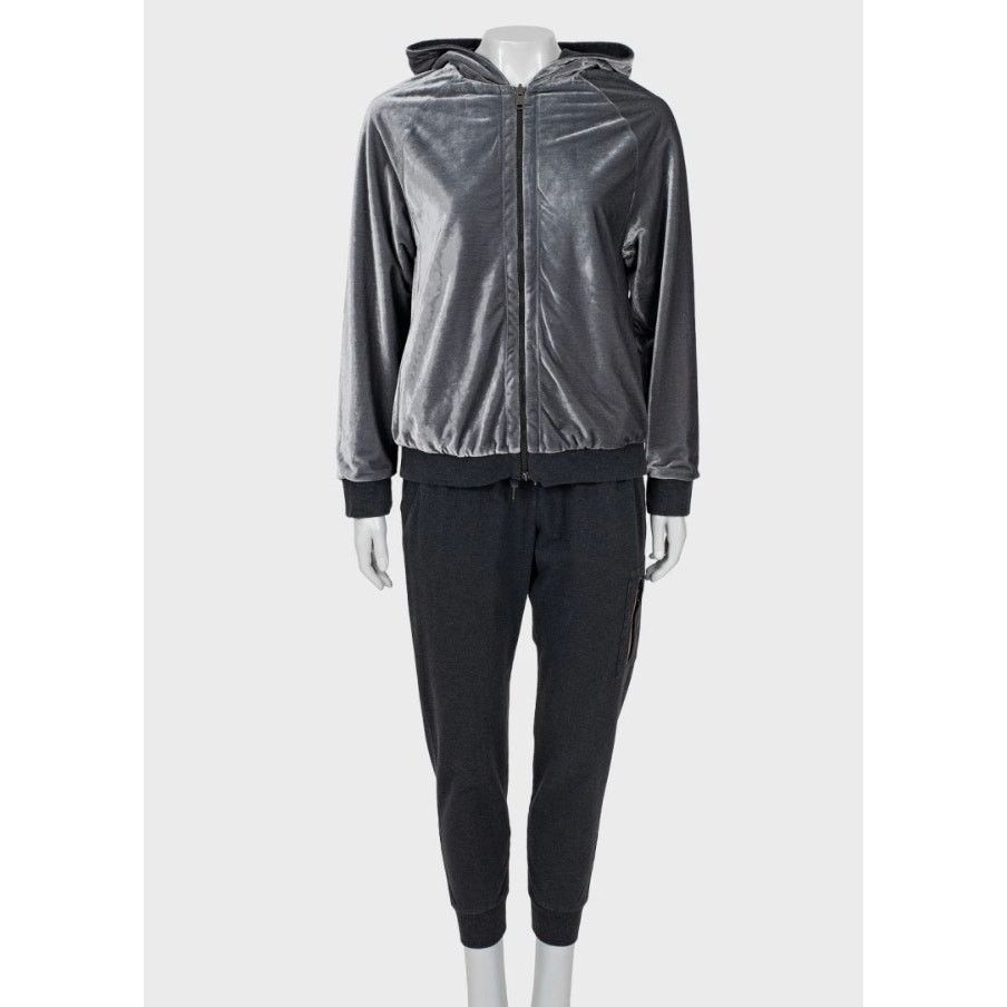 Brunello Cucinelli Brunello Cucinelli Reversible Cotton Tracksuit - Size S Size S / US 4 / IT 40 - 7 Thumbnail
