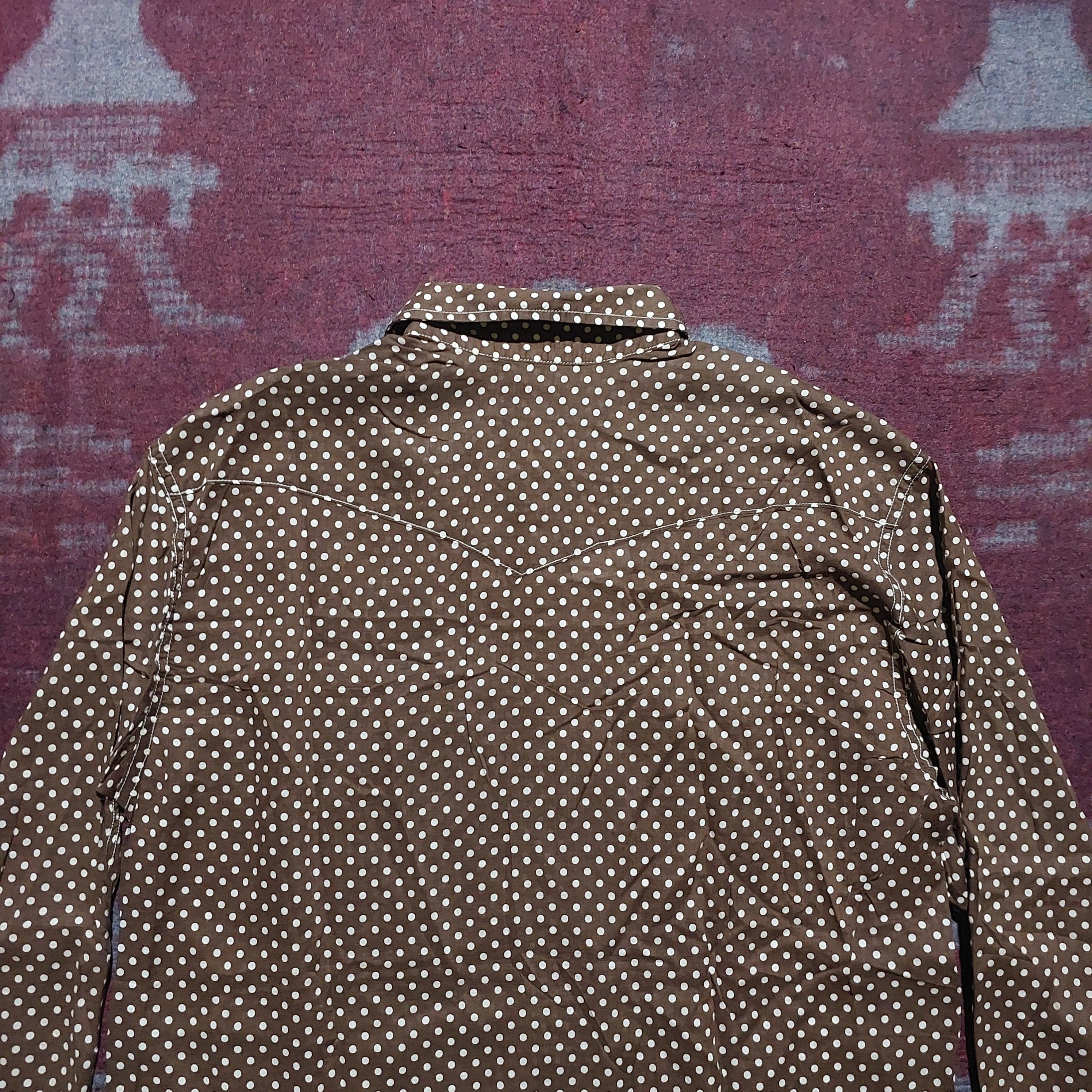 Levi's × Supreme Levi's x supreme western polka brown shirt Size US M / EU 48-50 / 2 - 4 Thumbnail