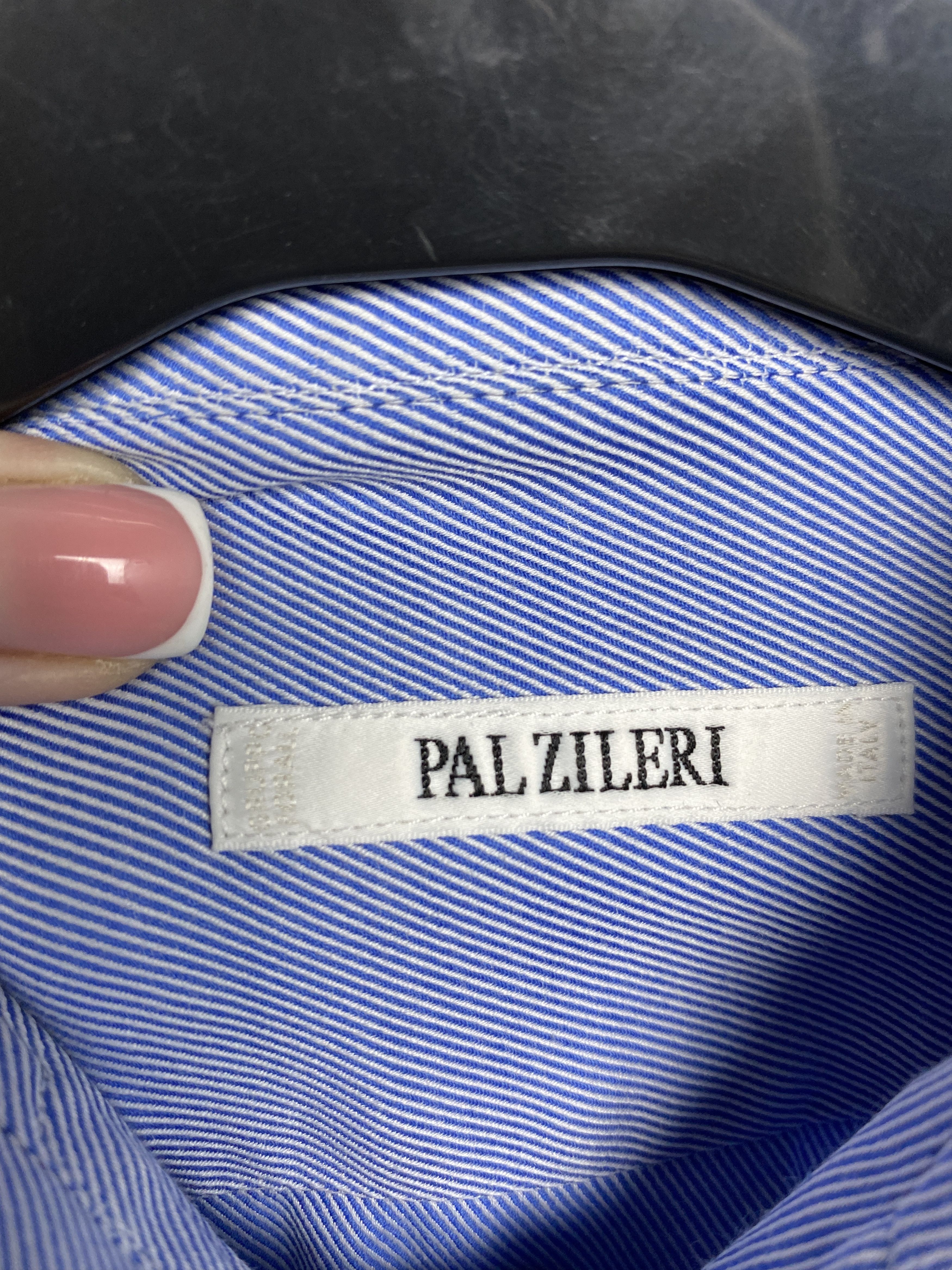 Pal Zileri Pal Zileri Vintage Mens Long Sleeve Shirt on cufflinks Size US M / EU 48-50 / 2 - 3 Thumbnail