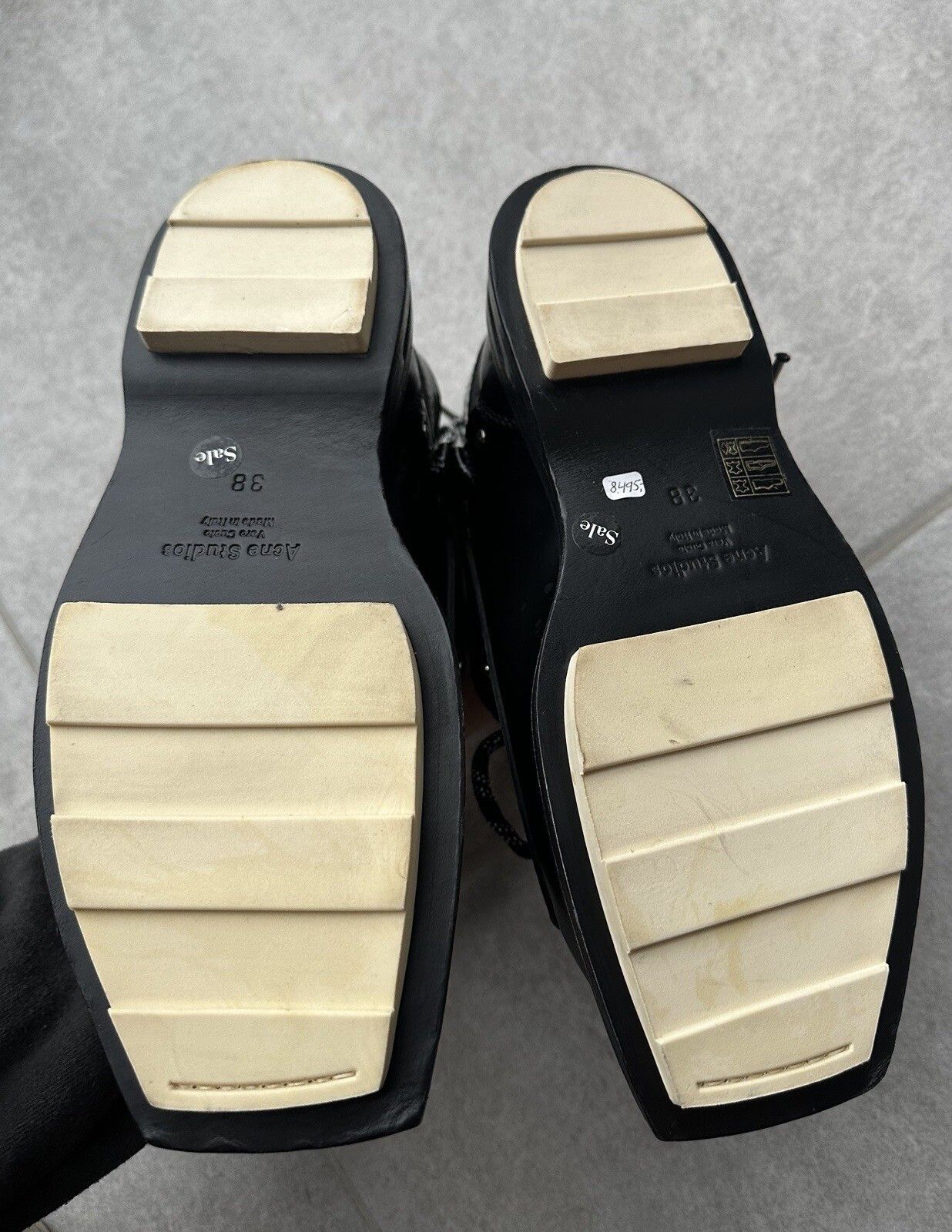 Acne Studios Acne Studios Patent Leather Mountaineering HEIDE Boots Size US 8 / IT 38 - 13 Thumbnail