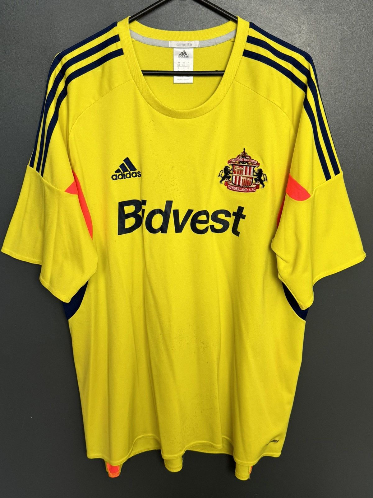 Adidas Sunderland 13/14 Away Football Jersey Size US XXL / EU 58 / 5 - 1 Thumbnail