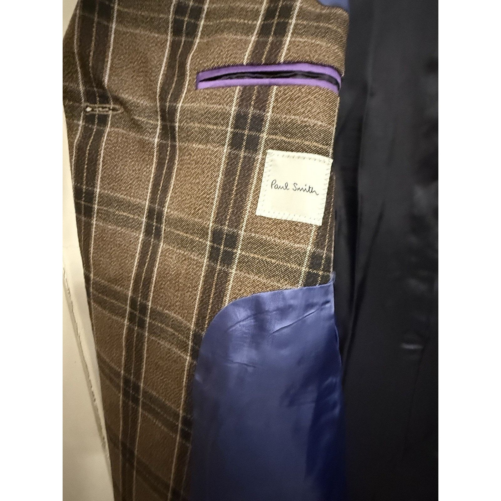 Paul Smith Super Rare $1995 Paul Smith Wool Check Trench Coat. US Large Size US L / EU 52-54 / 3 - 7 Thumbnail