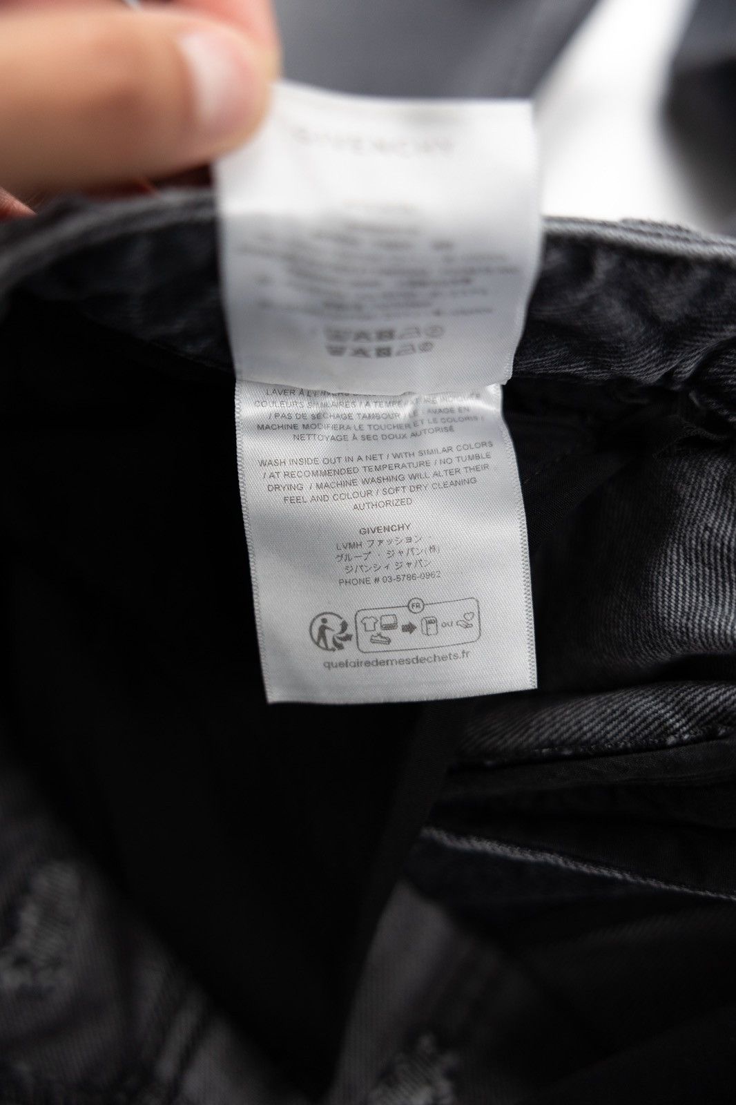 Givenchy Givenchy Wide Leg Denim Size US 28 / EU 44 - 10 Thumbnail