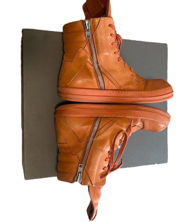 Rick Owens Rick Owens Geobasket “Papaya” SS16 Size US 7.5 / EU 40-41 - 3 Thumbnail