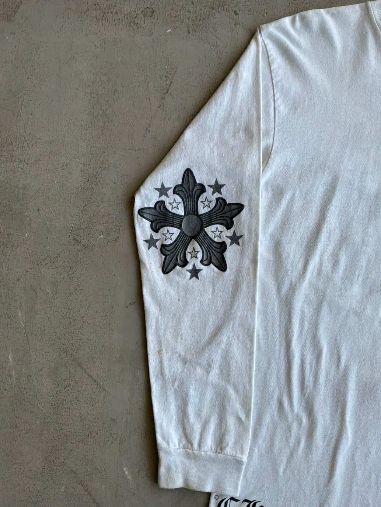 Chrome Hearts 90s Chrome Hearts - Star Logos Longsleeves Size US M / EU 48-50 / 2 - 6 Thumbnail