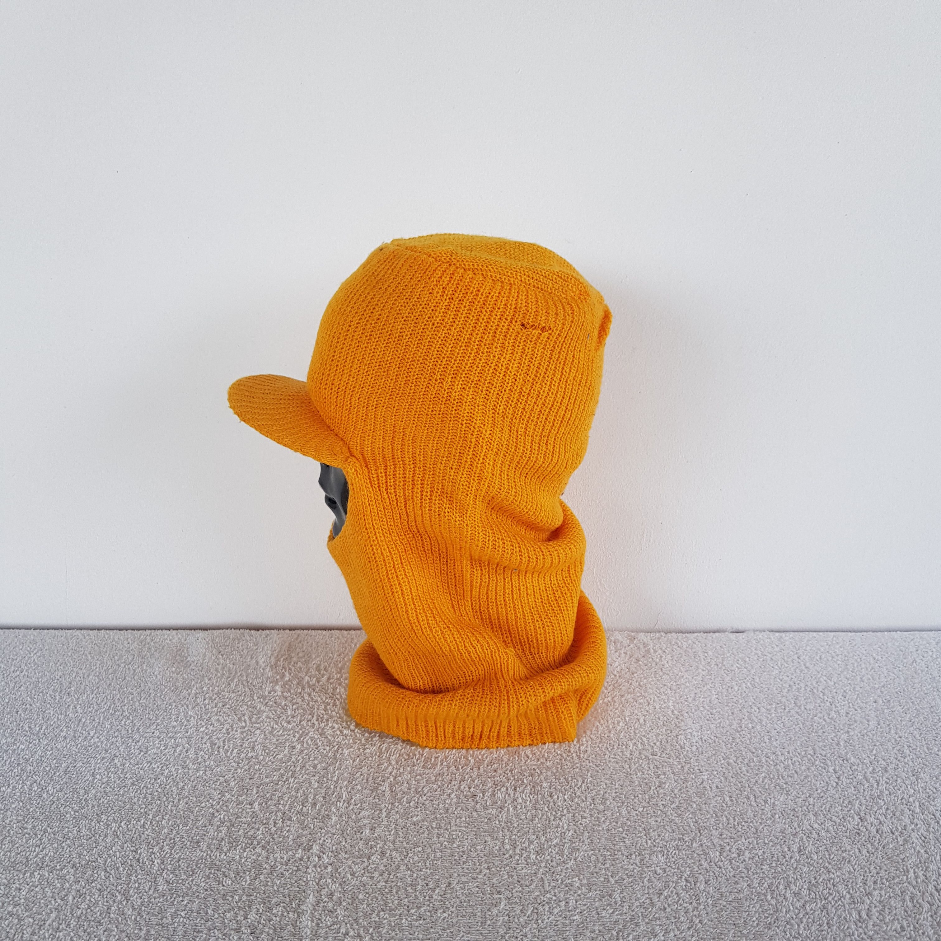 Japanese Brand Vintage Japanese Earflap Hats Knitted Crochet Beanie Size ONE SIZE - 5 Thumbnail