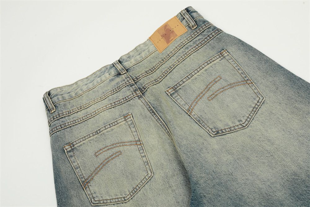 Vintage Men's punk loose cargo distressed washed scimitar jeans Size US 32 / EU 48 - 5 Thumbnail