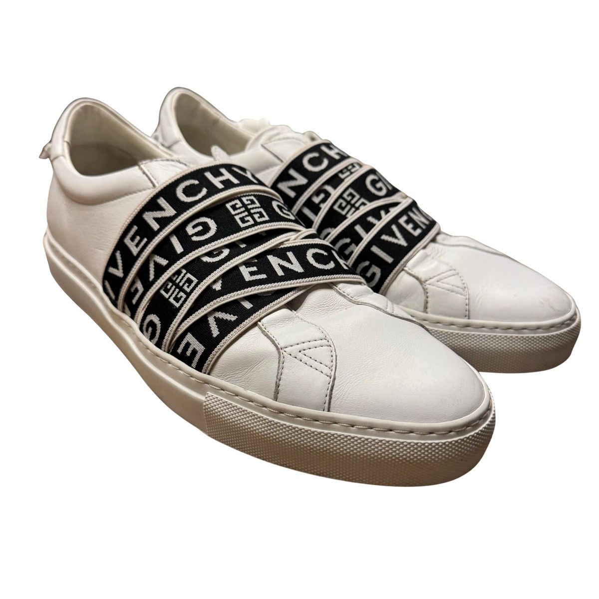 Givenchy Givenchy White 4G Elastic Urban Knots Sneakers Size US 10.5 / EU 43-44 - 3 Thumbnail