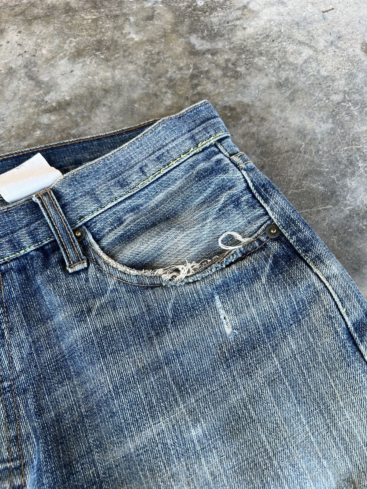 Abercrombie & Fitch Vintage Flare Abercrombie & Fitch Distress Jean Size US 32 / EU 48 - 12 Thumbnail