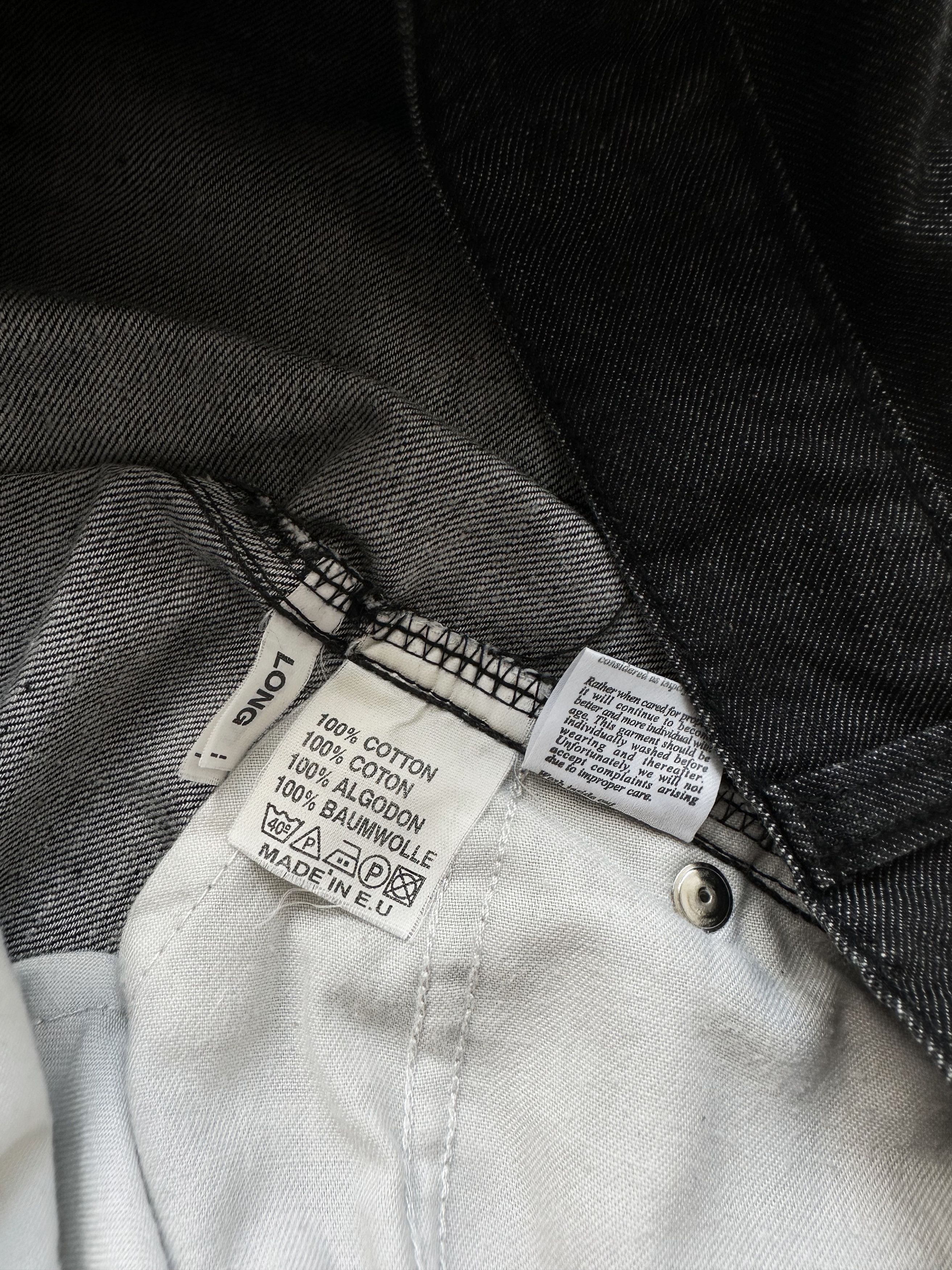 Yves Saint Laurent Yves Saint Laurent Vintage dark grey straight jeans Size US 36 / EU 52 - 9 Thumbnail