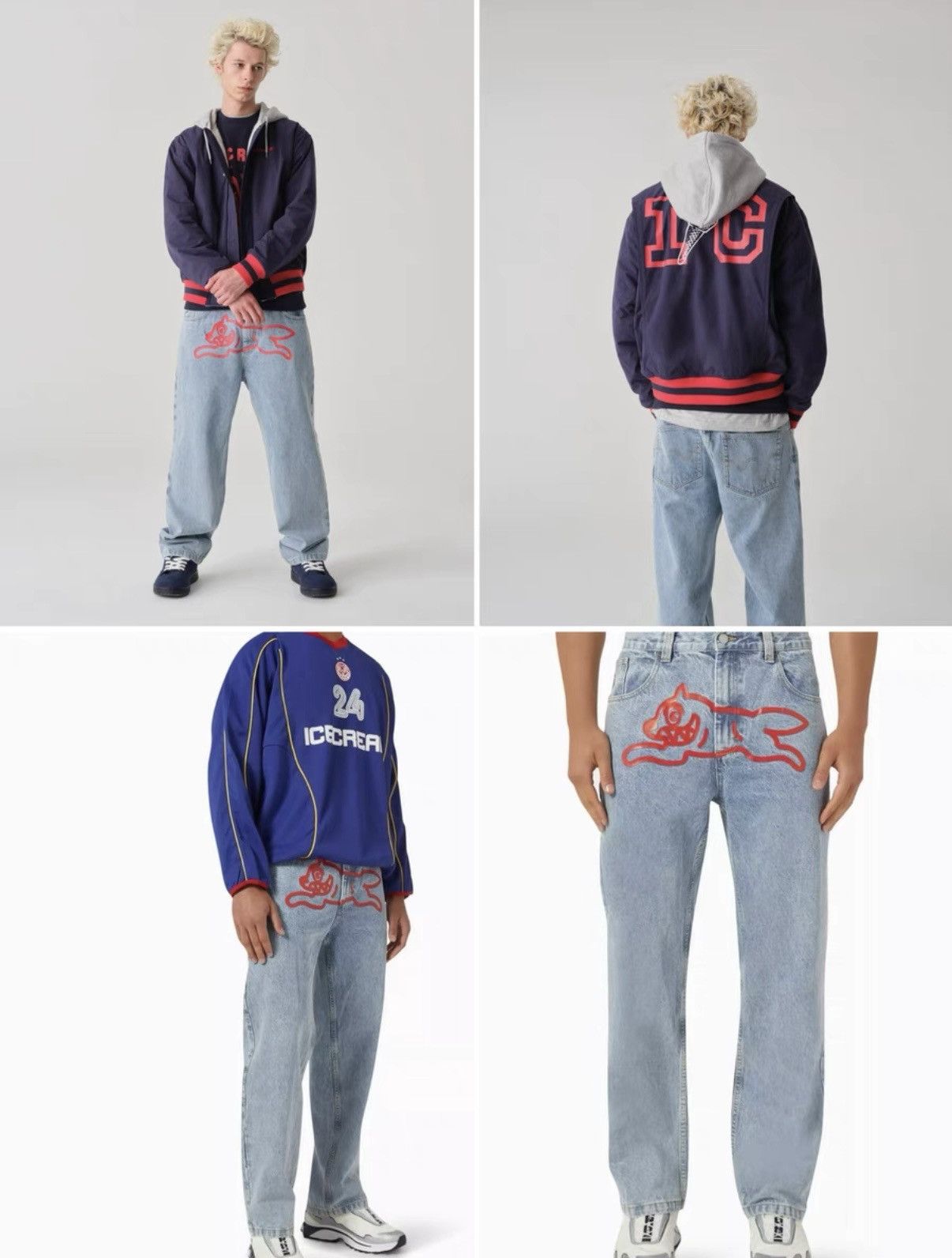 Billionaire Boys Club ICECREAM Flying Dog Jeans Billionaire Boys Club Size US 28 / EU 44 - 4 Thumbnail