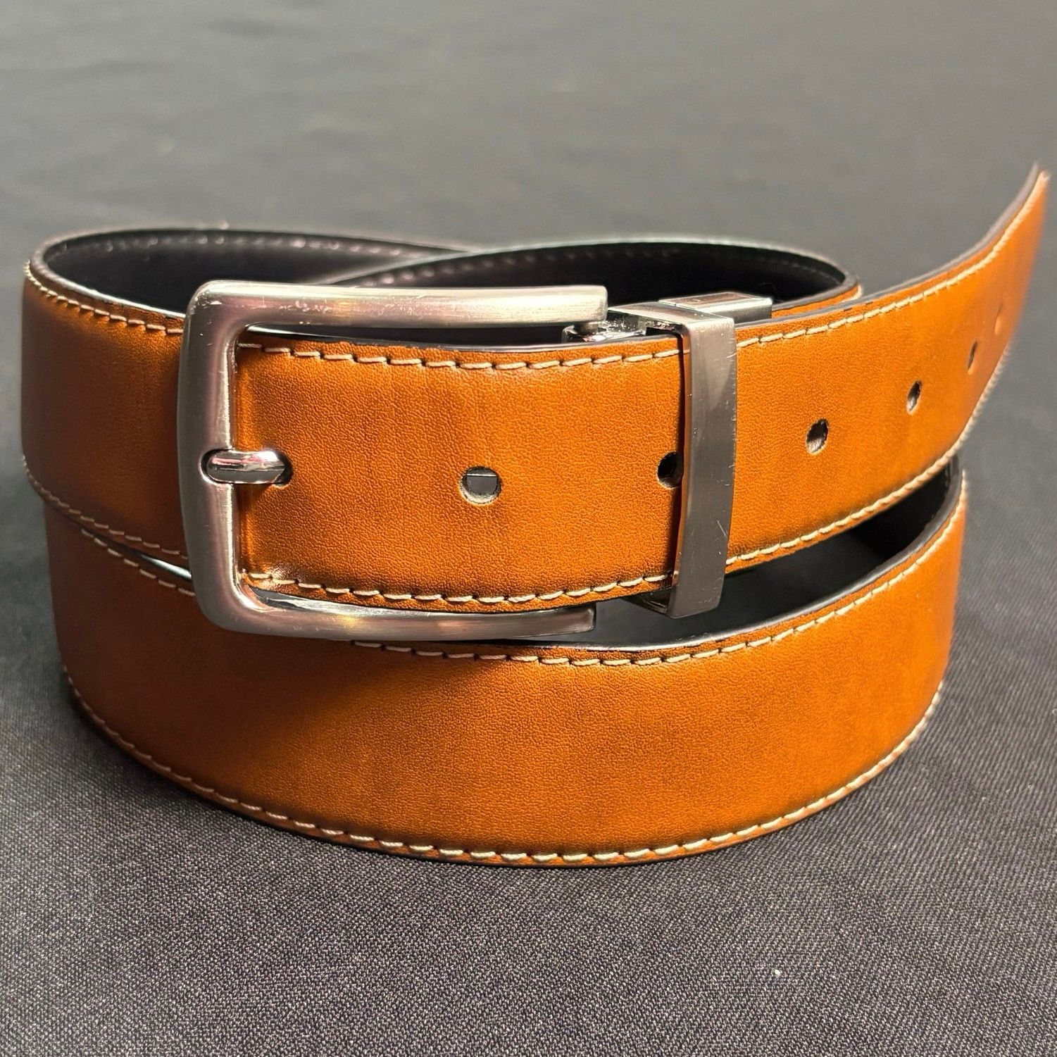 Steve Madden Brown Steve Madden Men’s Belt Size ONE SIZE - 2 Thumbnail
