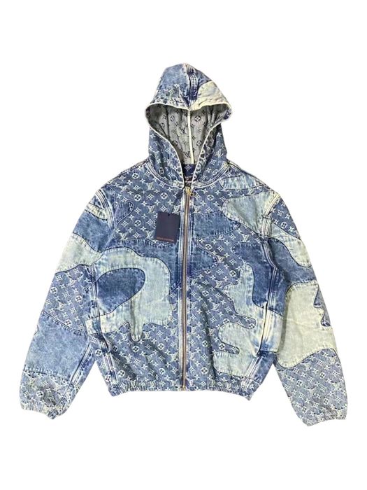 Louis Vuitton Louis Vuitton Nigo 50 Monogram Patchwork Denim