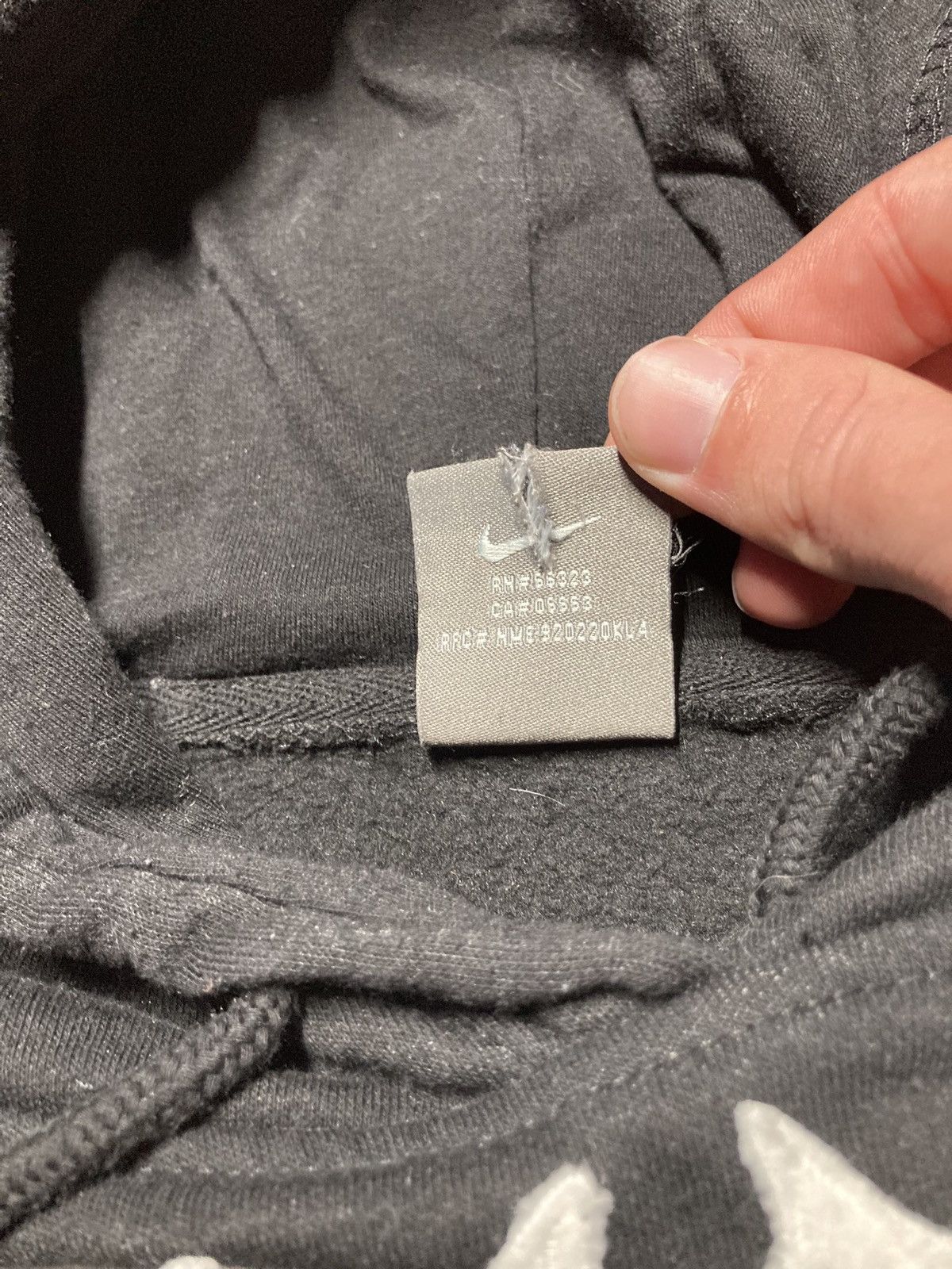 Nike × Vintage ⛩️nike hoodie custom fleece vintage y2k center big logo Size US M / EU 48-50 / 2 - 6 Thumbnail