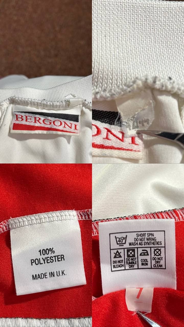 Vintage Swansea City fc home 2000 -2001 Bergoni football jersey tee Size US L / EU 52-54 / 3 - 11 Thumbnail