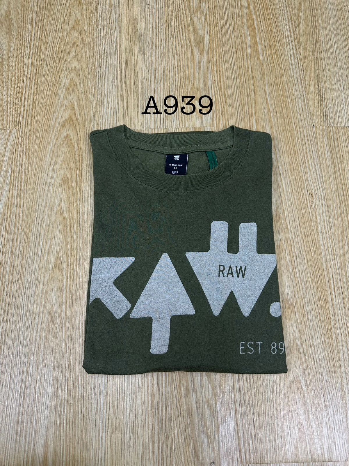 G-Star G-Star Raw Tshirt A939 Size US M / EU 48-50 / 2 - 14 Thumbnail
