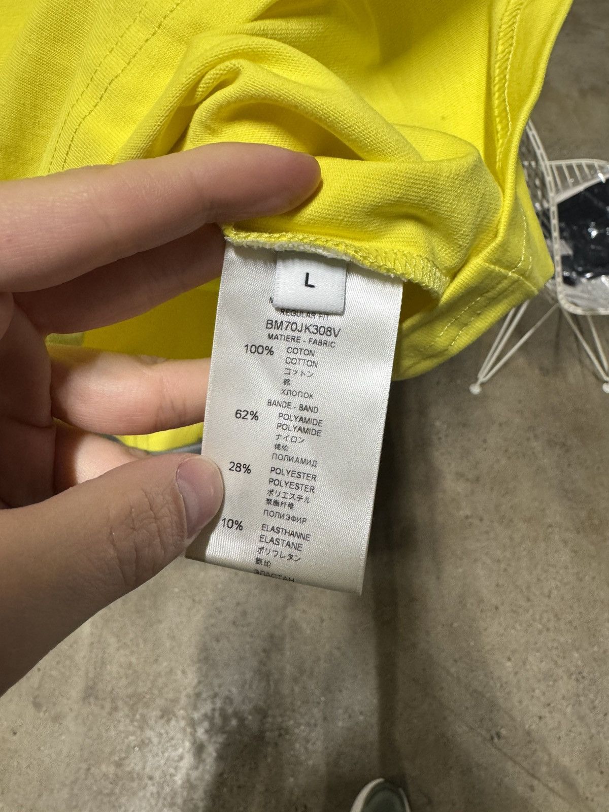 Givenchy Givenchy Shoulder Tape Logo T-Shirt NEW 600$ Size US L / EU 52-54 / 3 - 4 Thumbnail