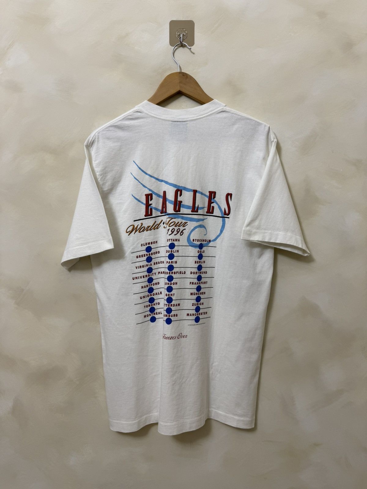 Band Tees Vintage 1995 The Eagles When Hell Freezes Over Tour Shirt Size US XL / EU 56 / 4 - 2 Thumbnail
